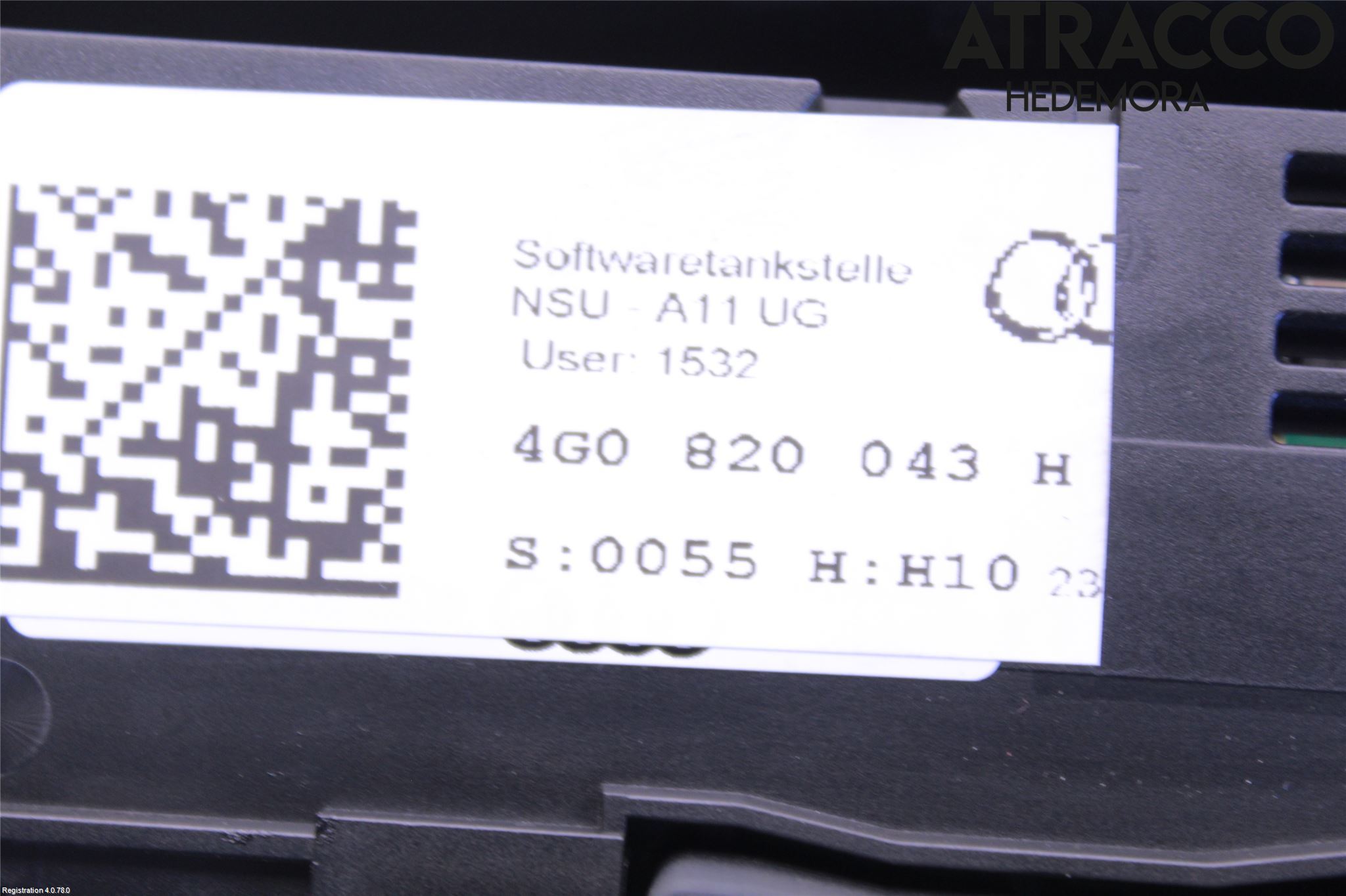 Audi A7/S7 4G 11-17 Varme Ac Betjening-Display