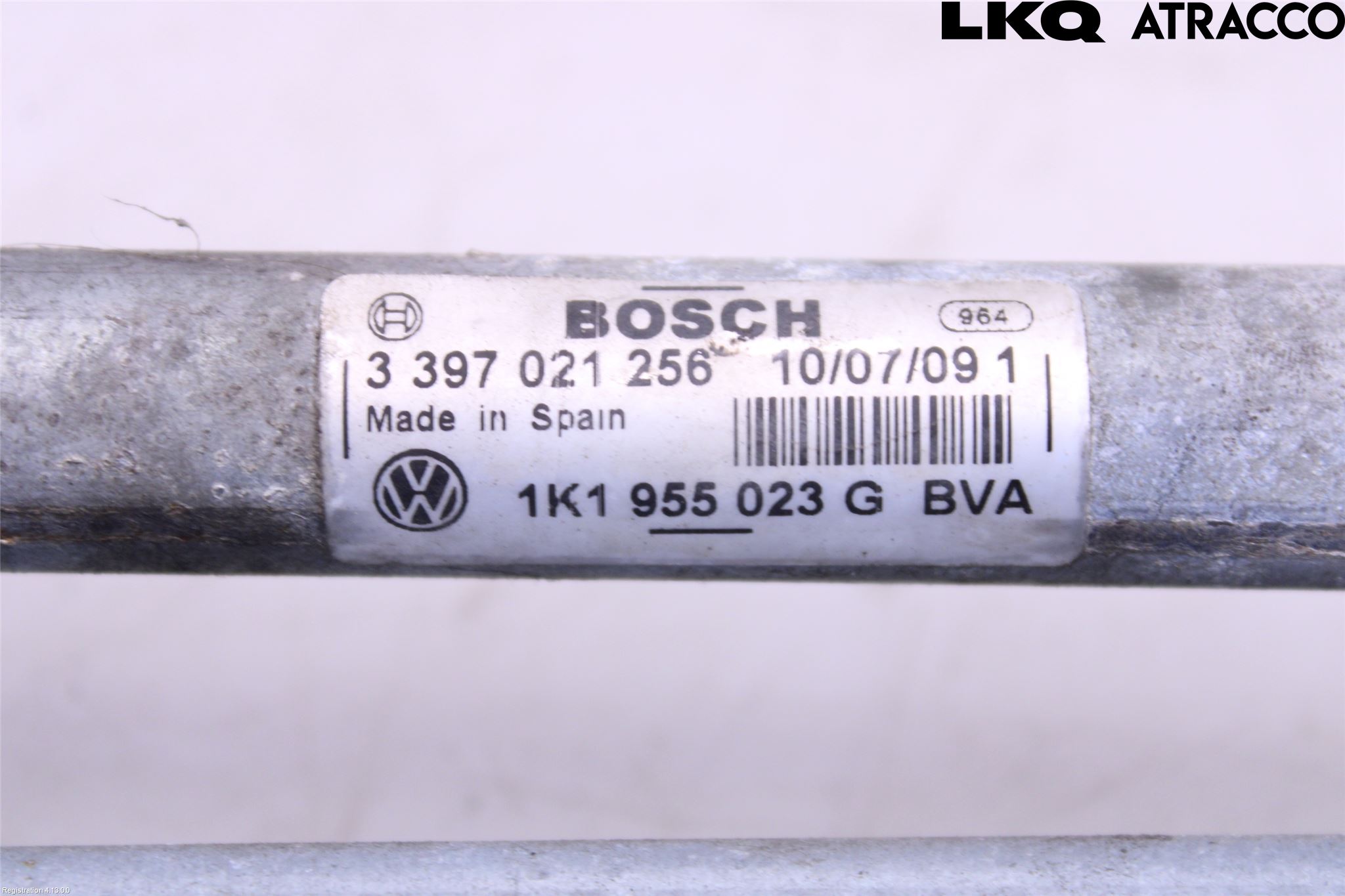 Volkswagen VW GOLF VI 09-13 Viskeroverføring Frontrute