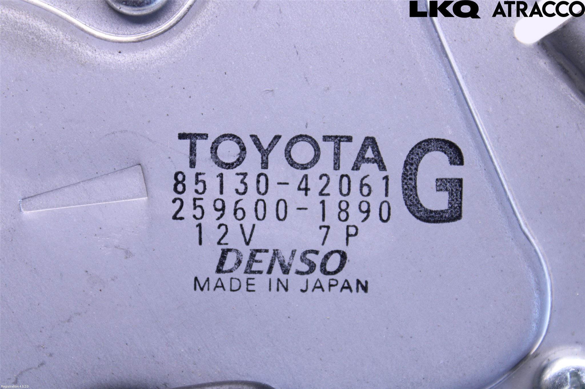Toyota RAV 4 06-12 Viskermotor Bakluke