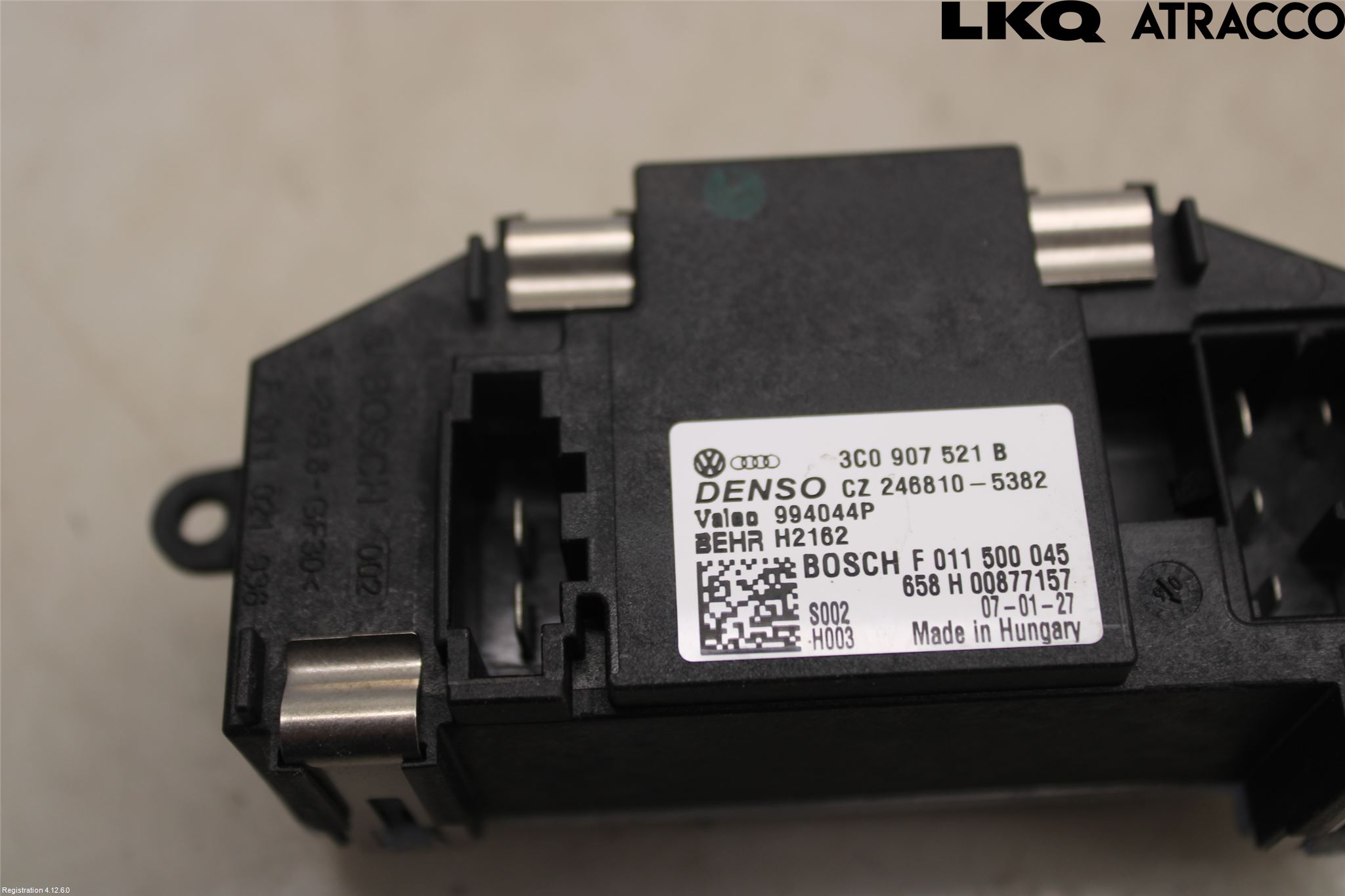 Skoda OCTAVIA (1Z) 05-13 Varmeapparat Viftemotstand