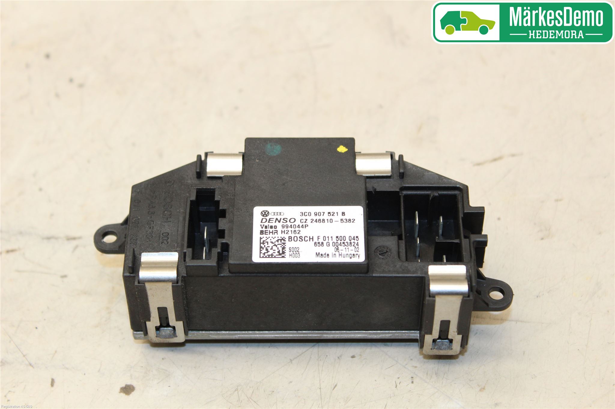 Volkswagen VW TOURAN 03-10 Varmeapparat Viftemotstand