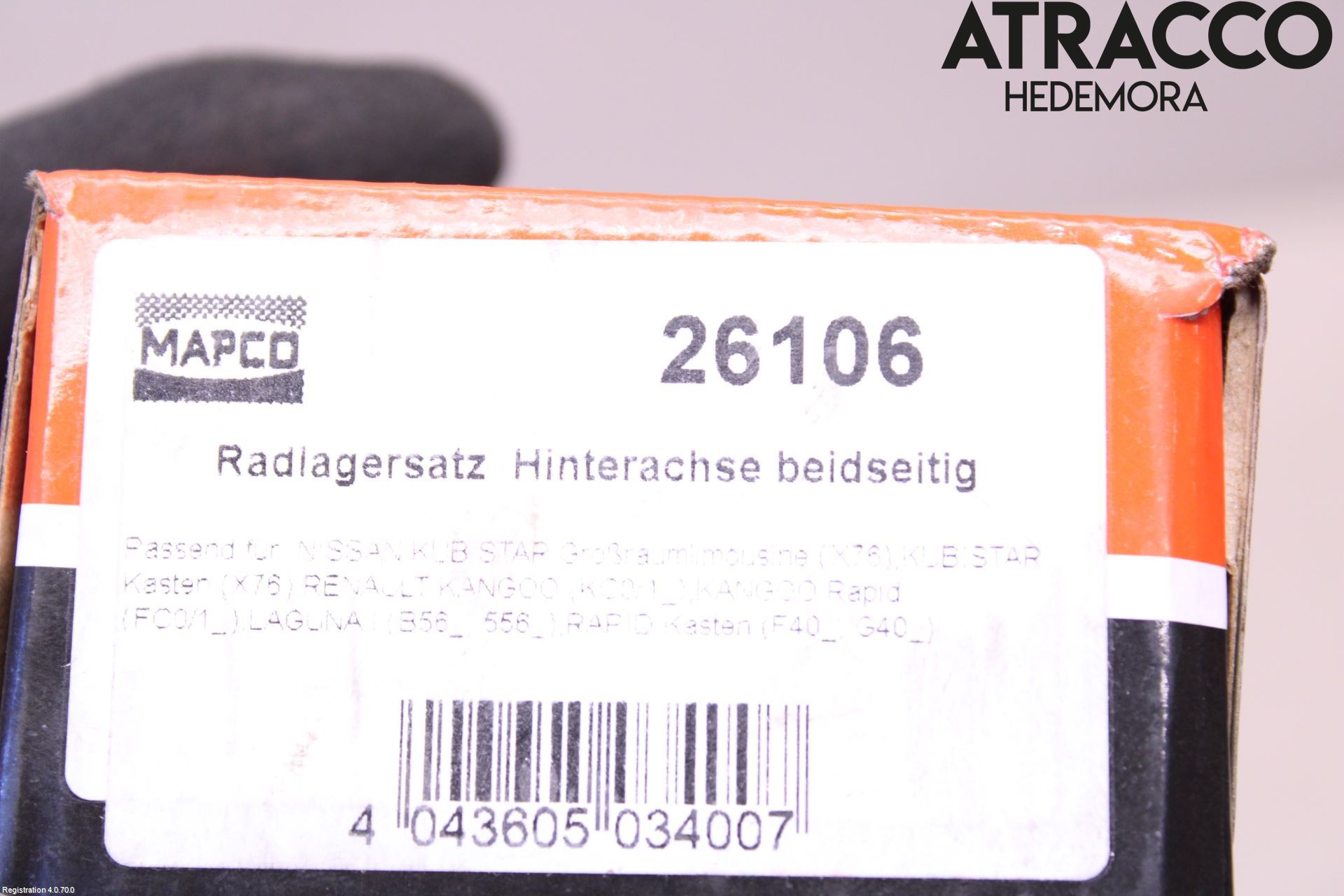 Renault LAGUNA I  94-00 Hjullager - Sett