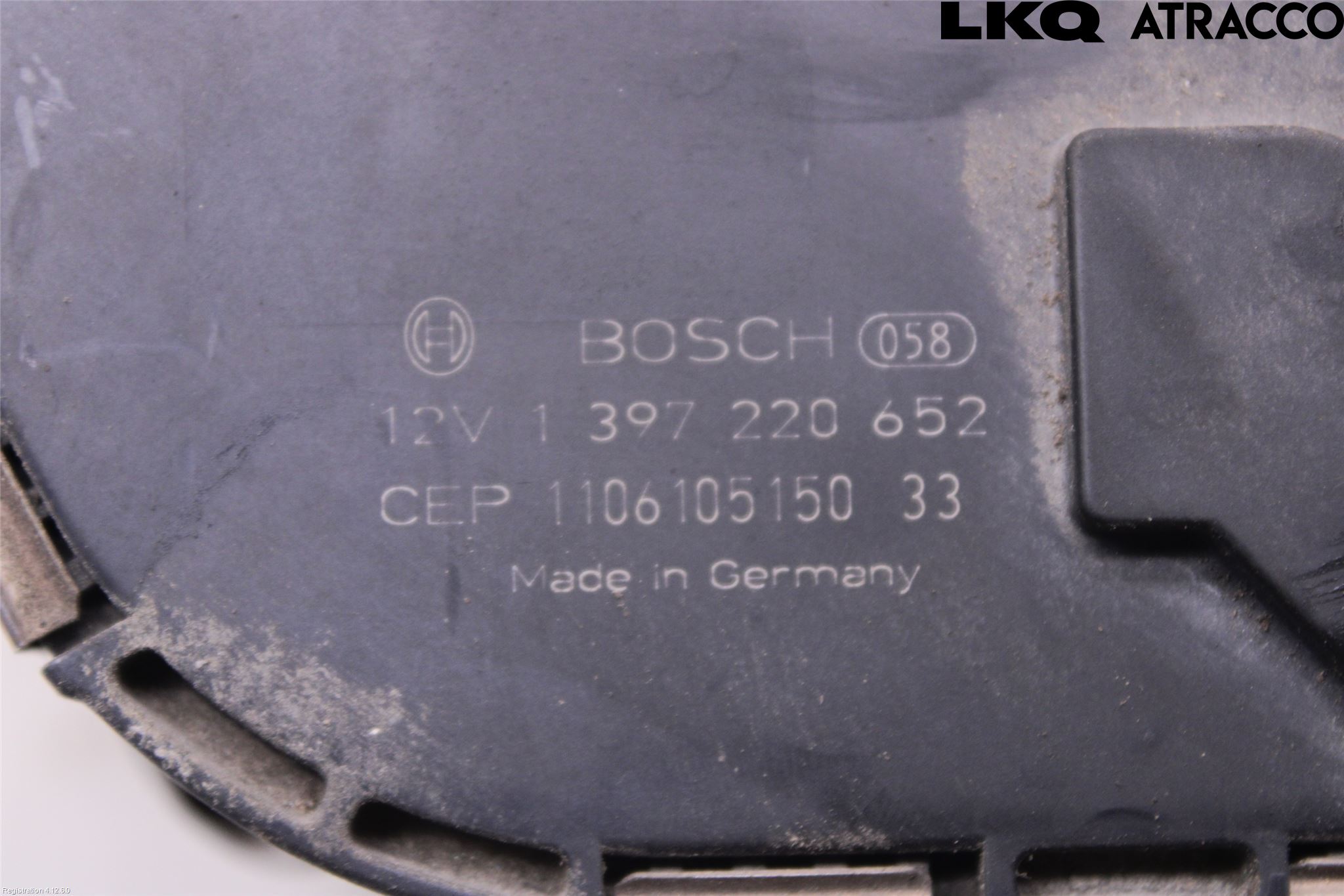 Volkswagen VW GOLF VI 09-13 Viskermotor Frontrute