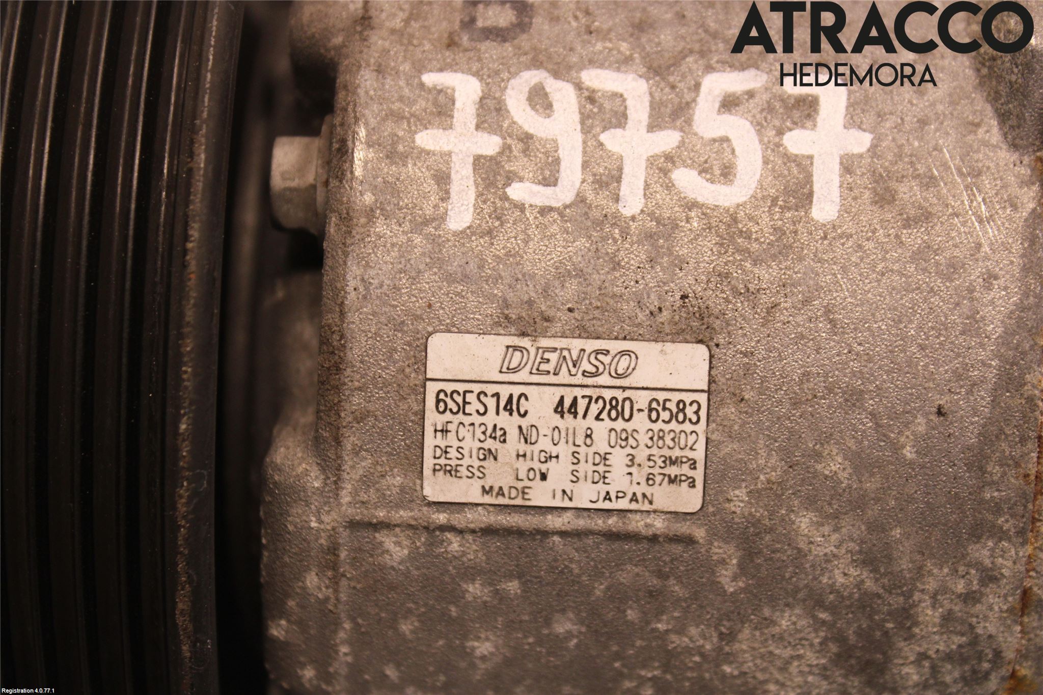 Toyota AVENSIS 16-18 Varme Ac Kompressor