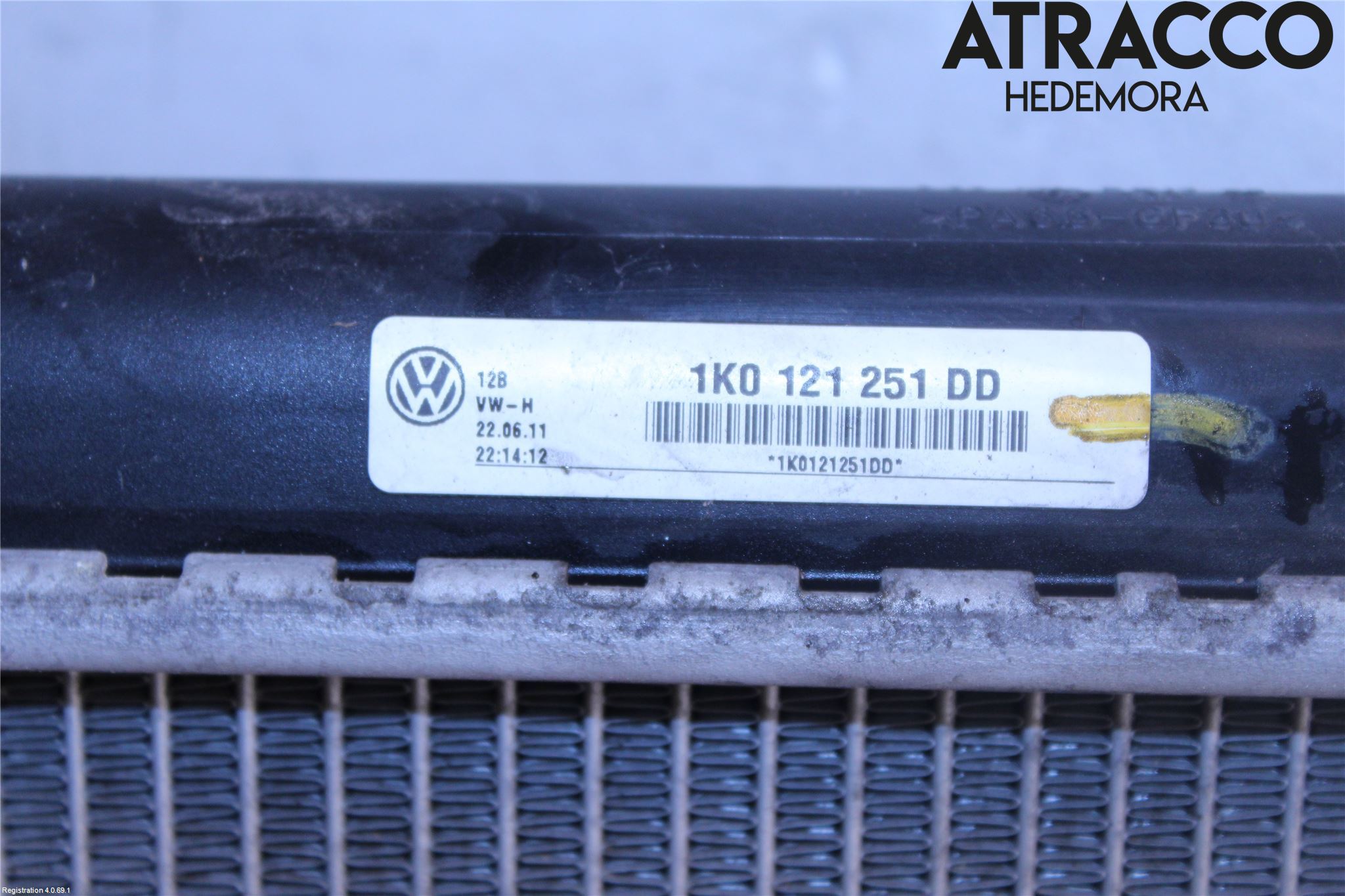 Volkswagen VW GOLF VI 09-13 Radiator Automat