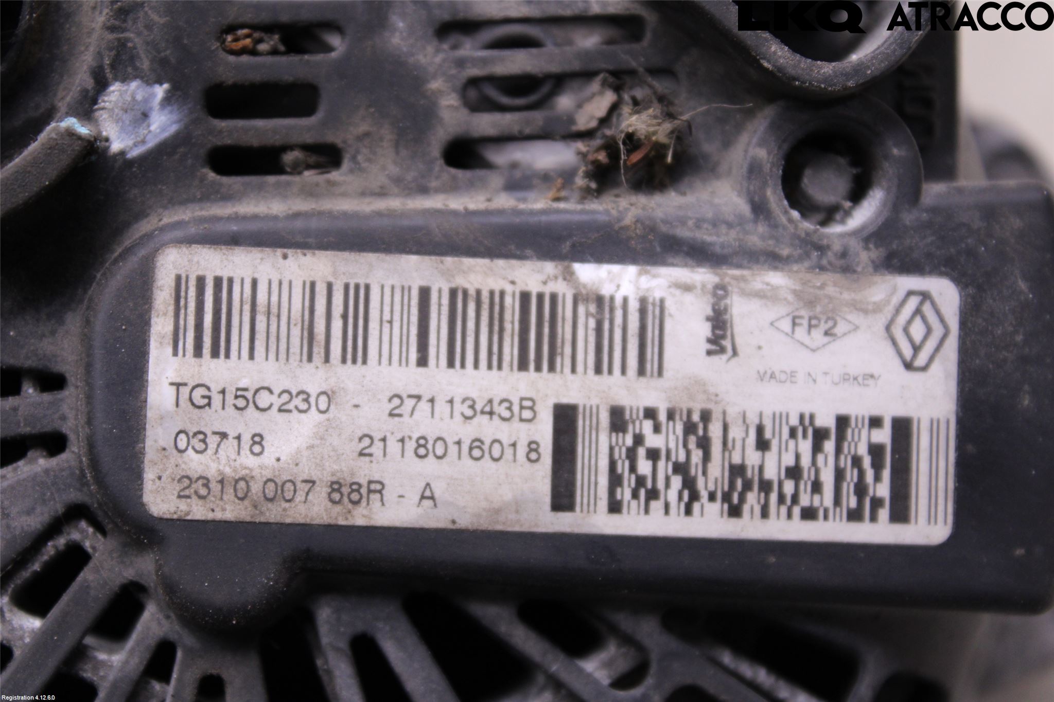 Dacia DUSTER 10-17 Dynamo
