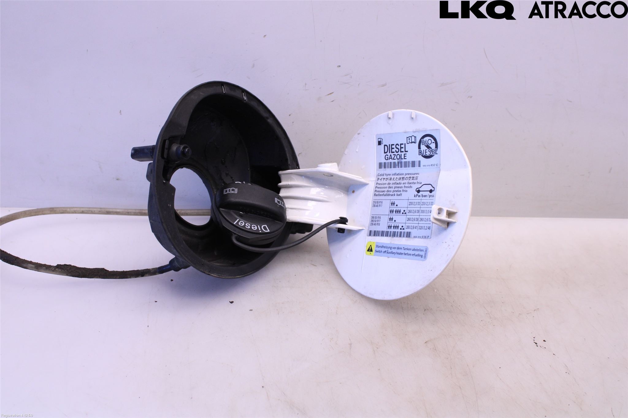 Volkswagen VW PASSAT 11-14 Drivstoff Tankluke