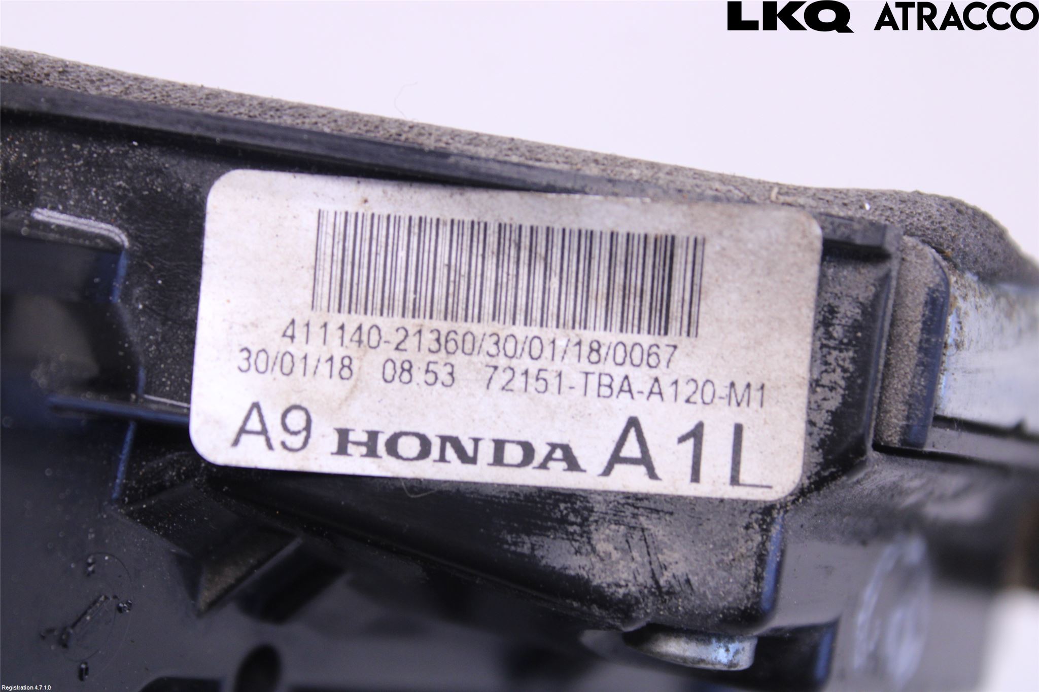 Honda CIVIC 17-22 Dørlås - Låsekasse
