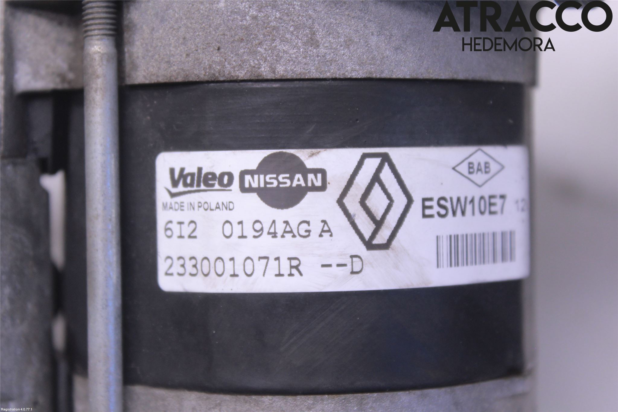 Renault CLIO IV 12-16 Startmotor