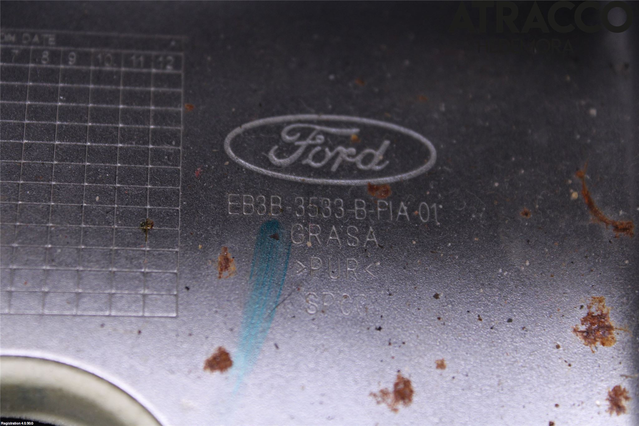 Ford RANGER EU 12-23 Rattdeksel - Deksler