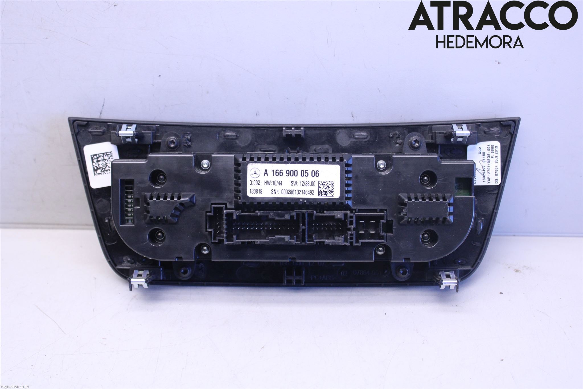 Mercedes-Benz MB GL/GLS-KLASS (X166) 12-19 Varme Ac Betjening-Display