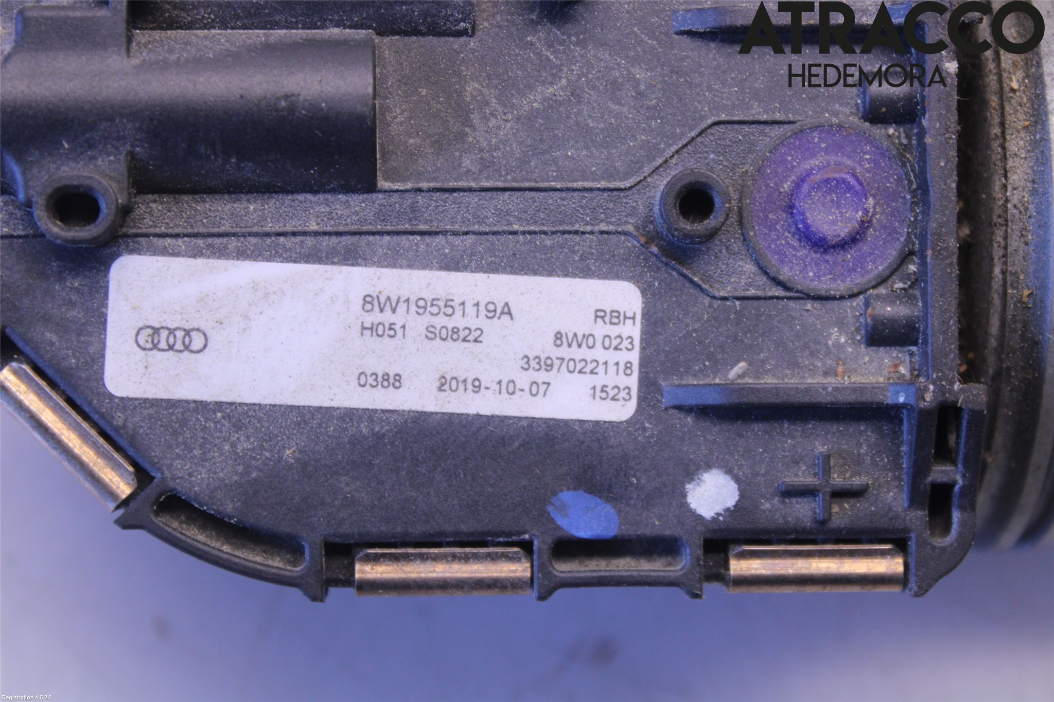 Audi A4/S4 B9 16-19 Viskermotor Frontrute
