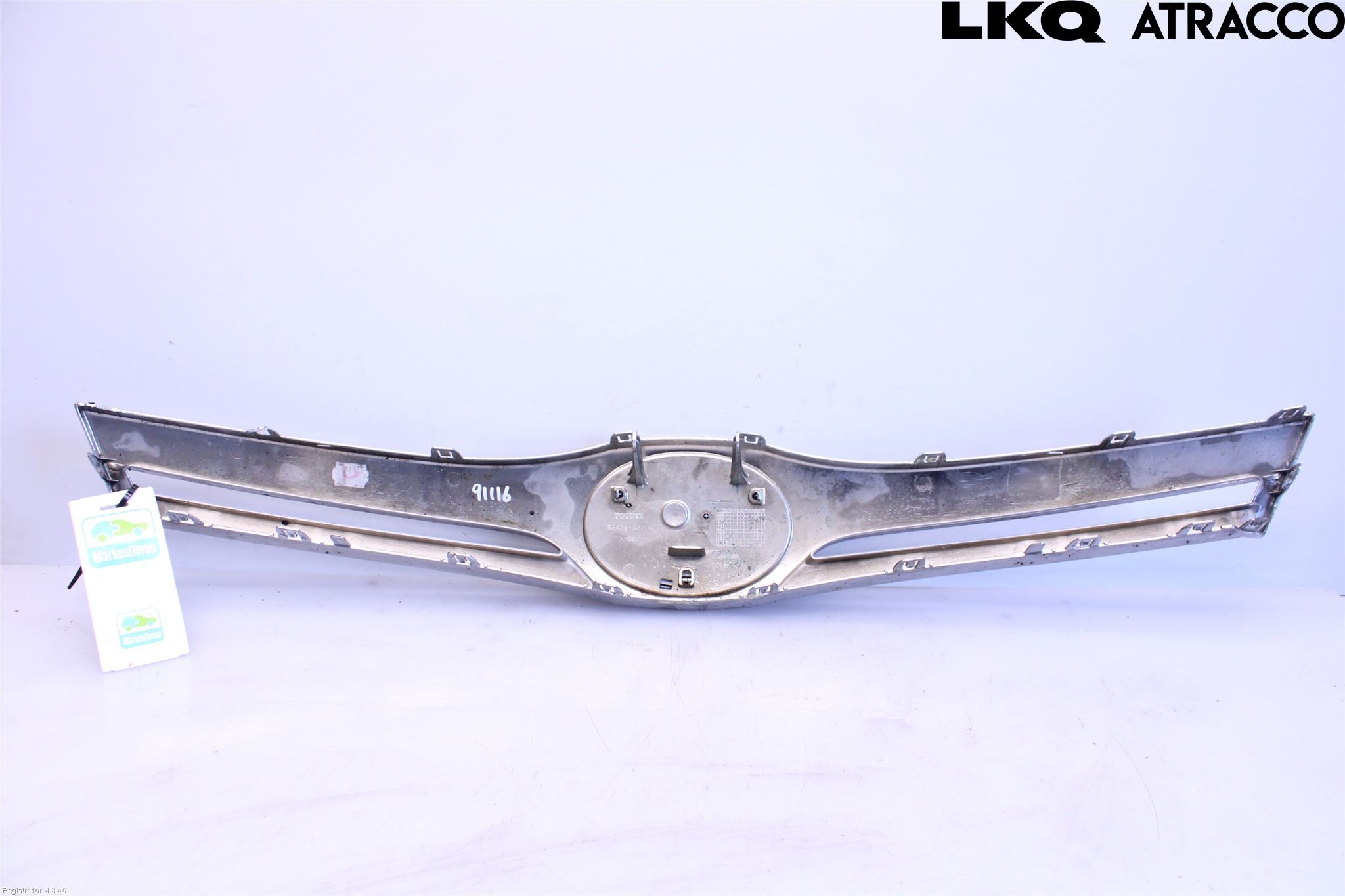 Toyota AURIS 10-12 Grilldel Midt