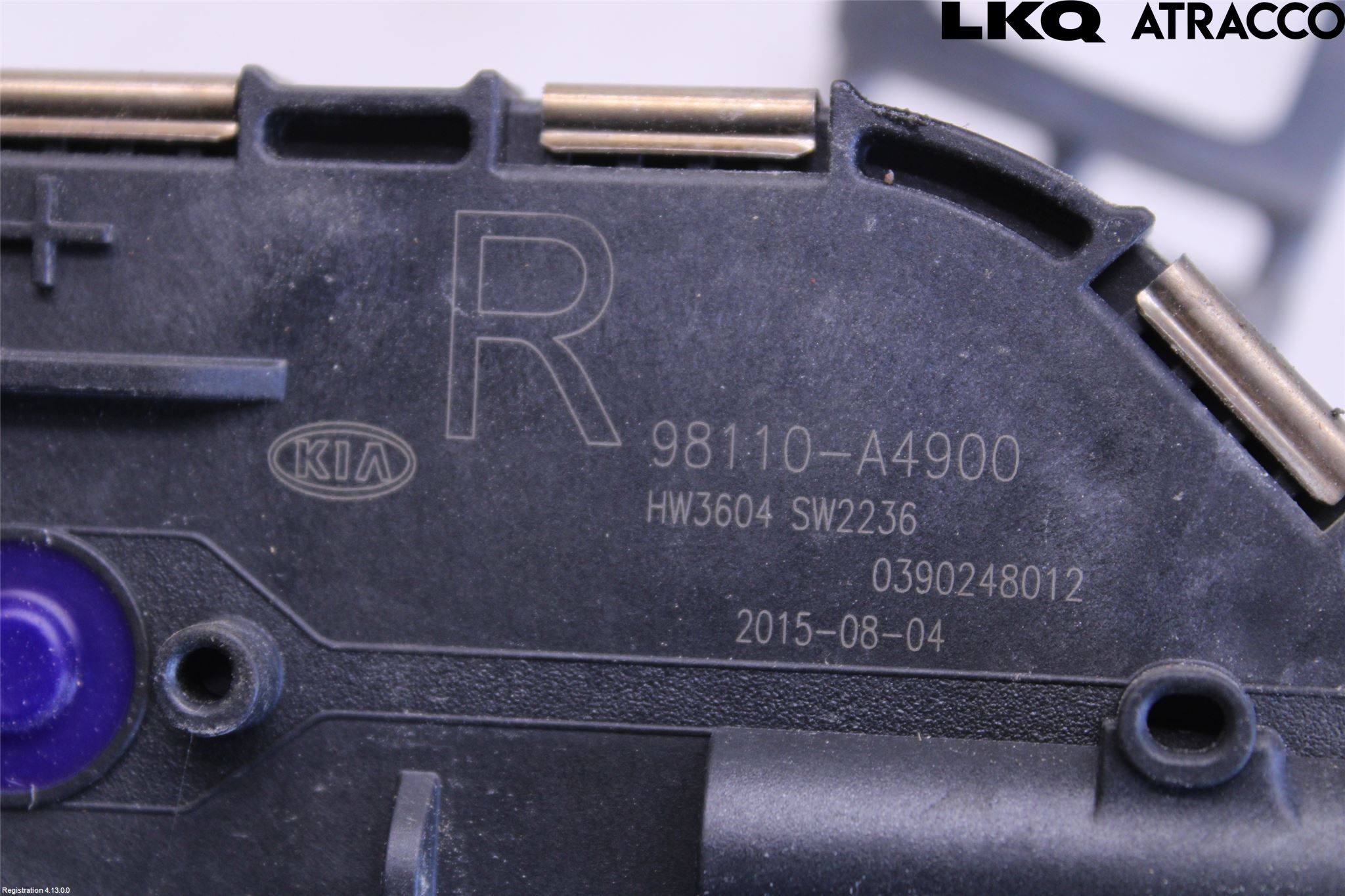 Kia CARENS III 13-19 Viskermotor Frontrute