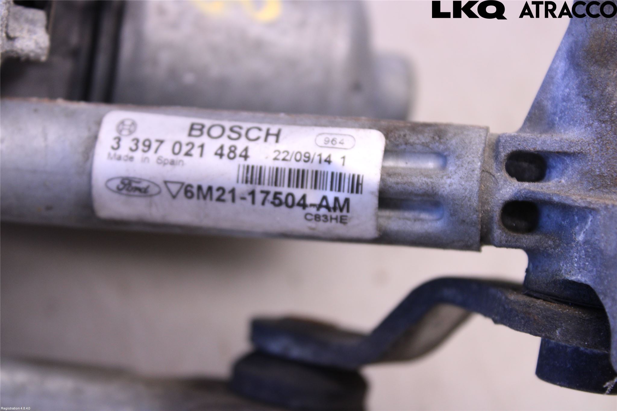 Ford S-MAX 06-15 Viskermotor Frontrute