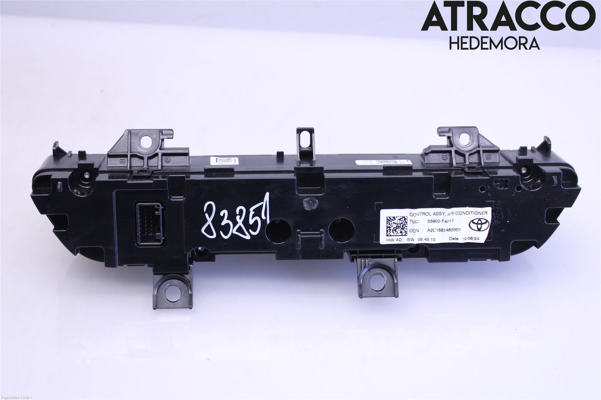 Toyota C-HR 16-23 Varme Ac Betjening-Display