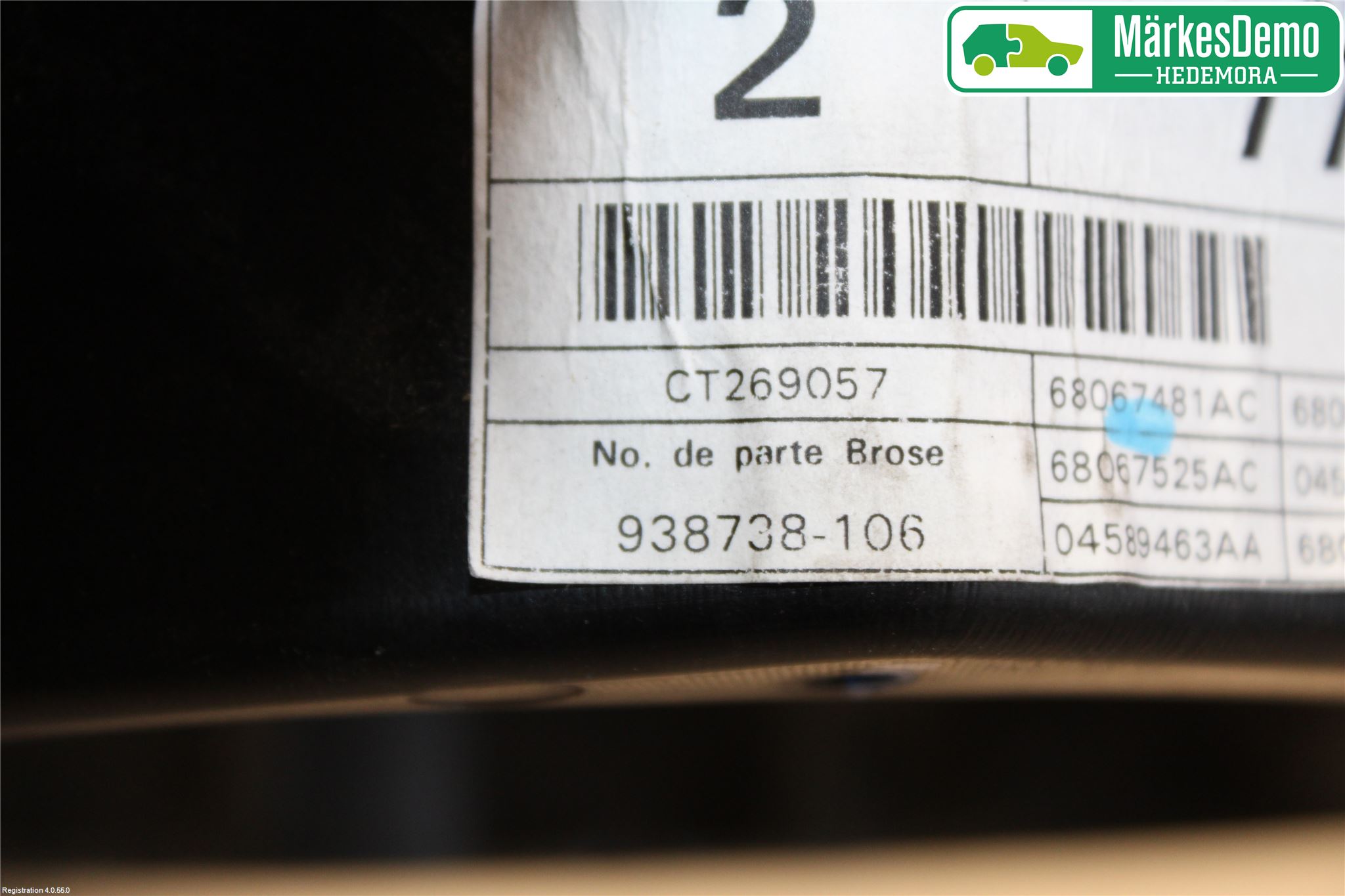 Fiat FREEMONT Vindusheis El Komp