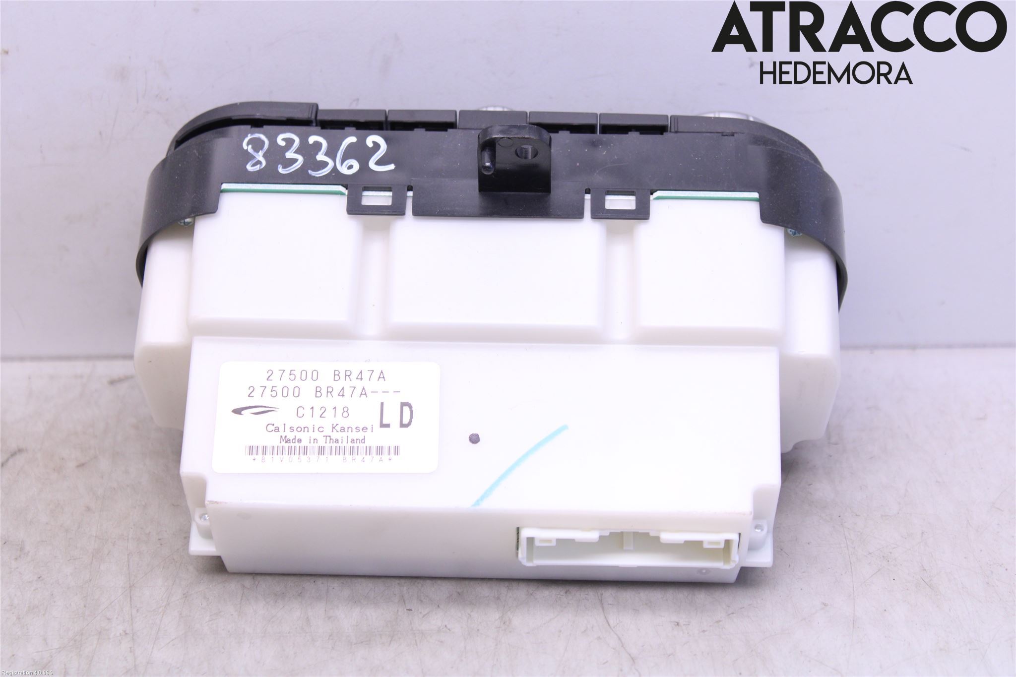 Nissan QASHQAI 10-14 Varme Ac Betjening-Display