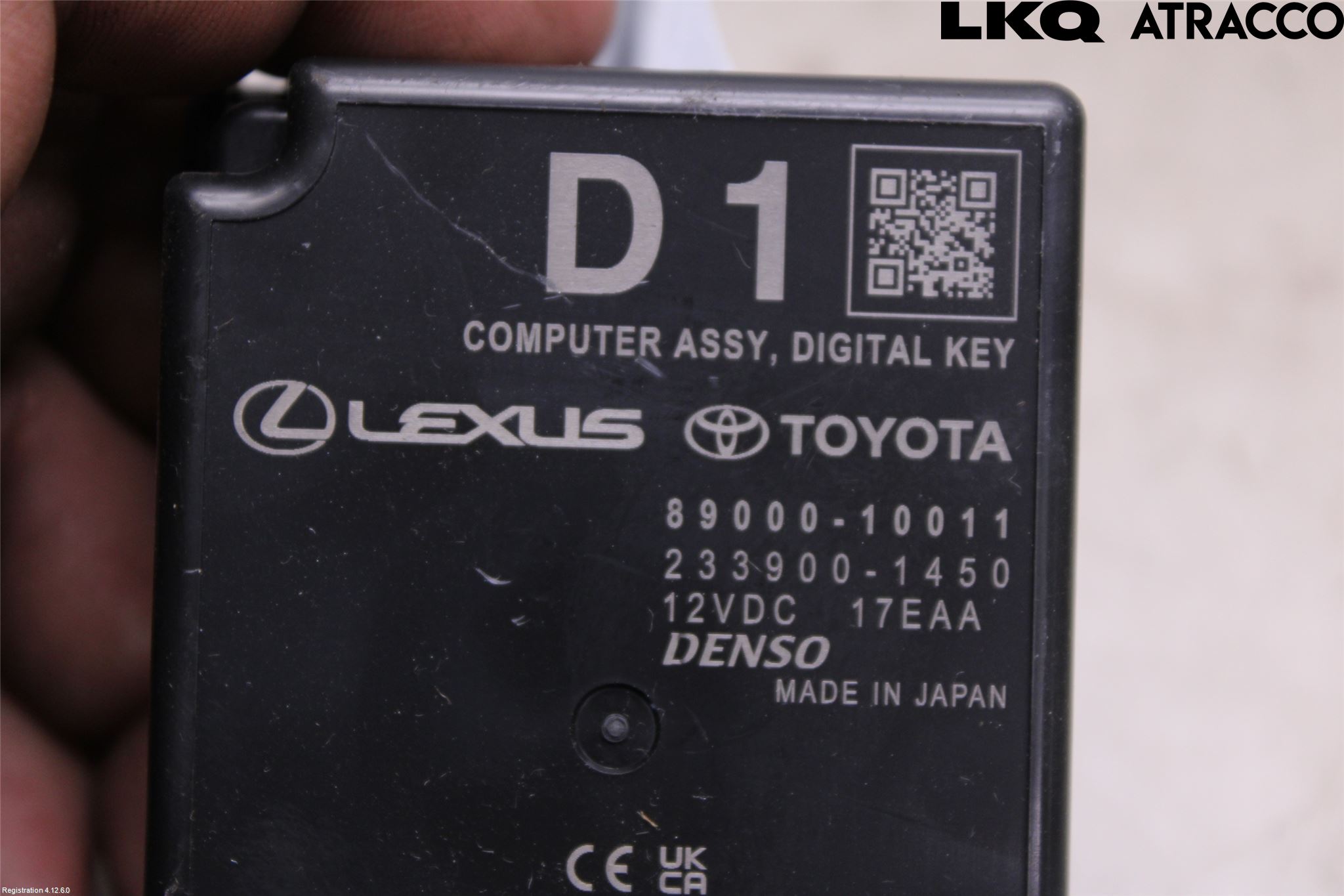 Toyota C-HR 24- Styrenhet Nyckellös System