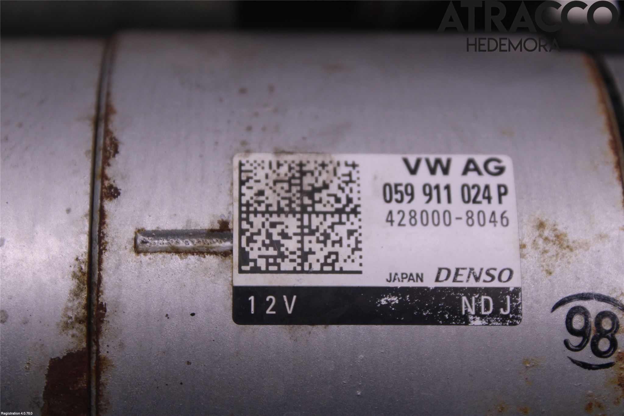 Audi A6/S6 4G 11-18 Startmotor Diesel