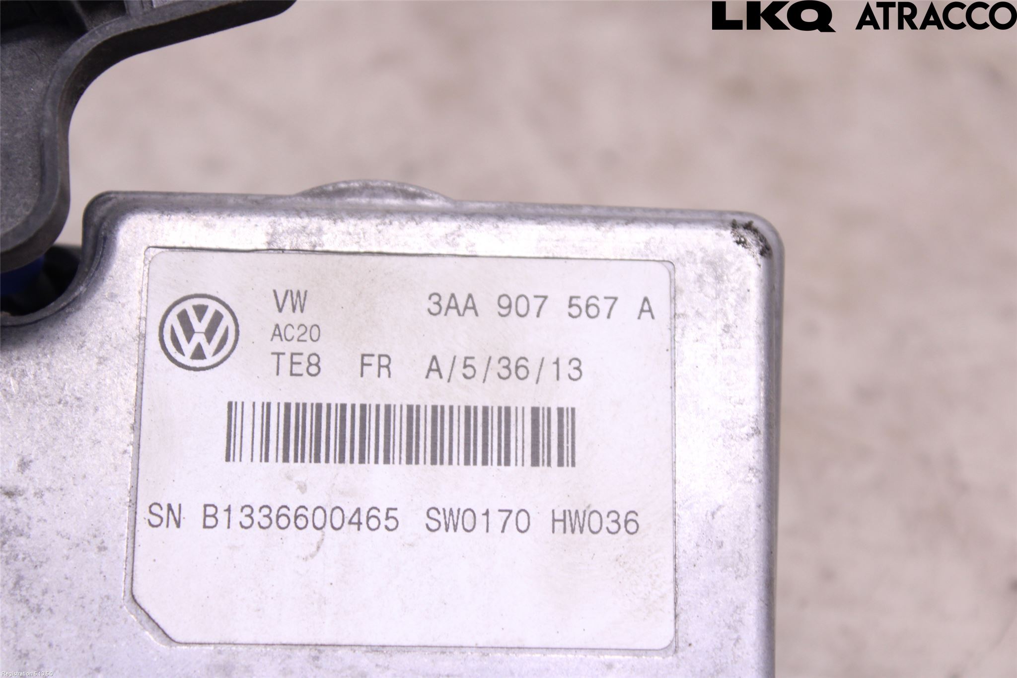 Volkswagen VW PASSAT 11-14 Sensor Fartsbegrensning