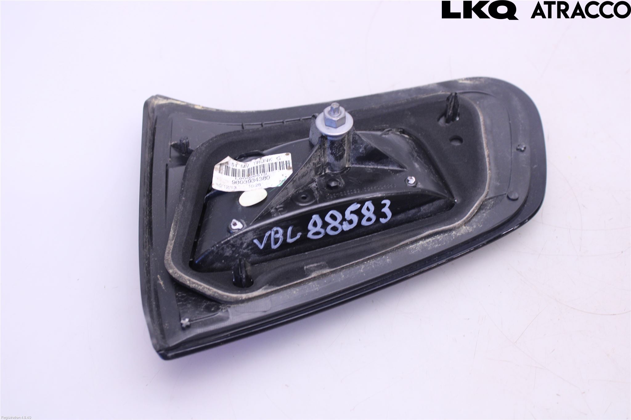 Citroen C3 10-17 Baklykt Venstre  På Luke(Indre