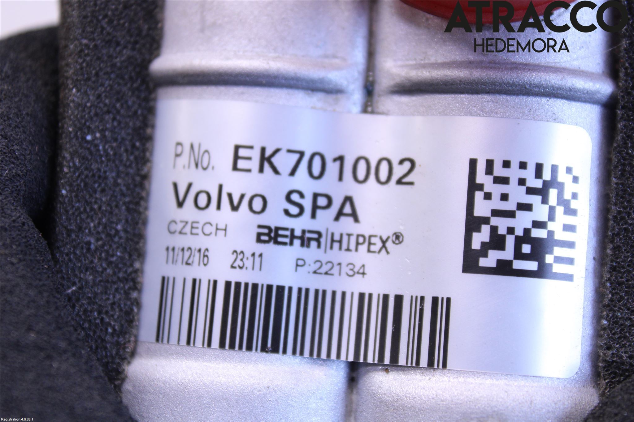 Volvo V90 17->> Varmeapparat Register Uten Ac