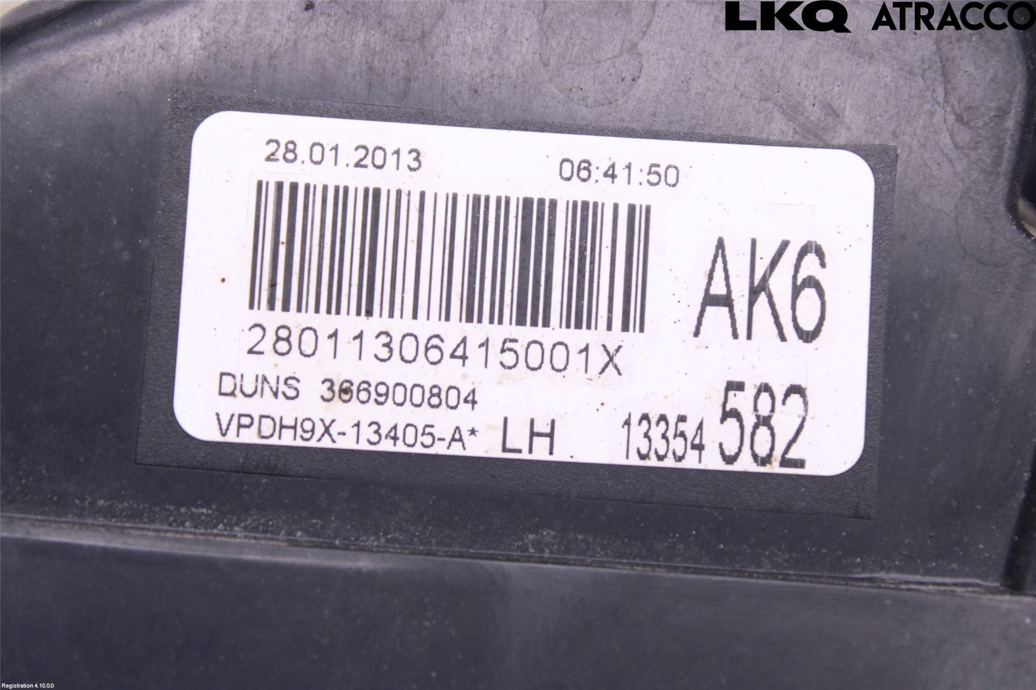 Opel ADAM 13-20 Baklykt Venstre