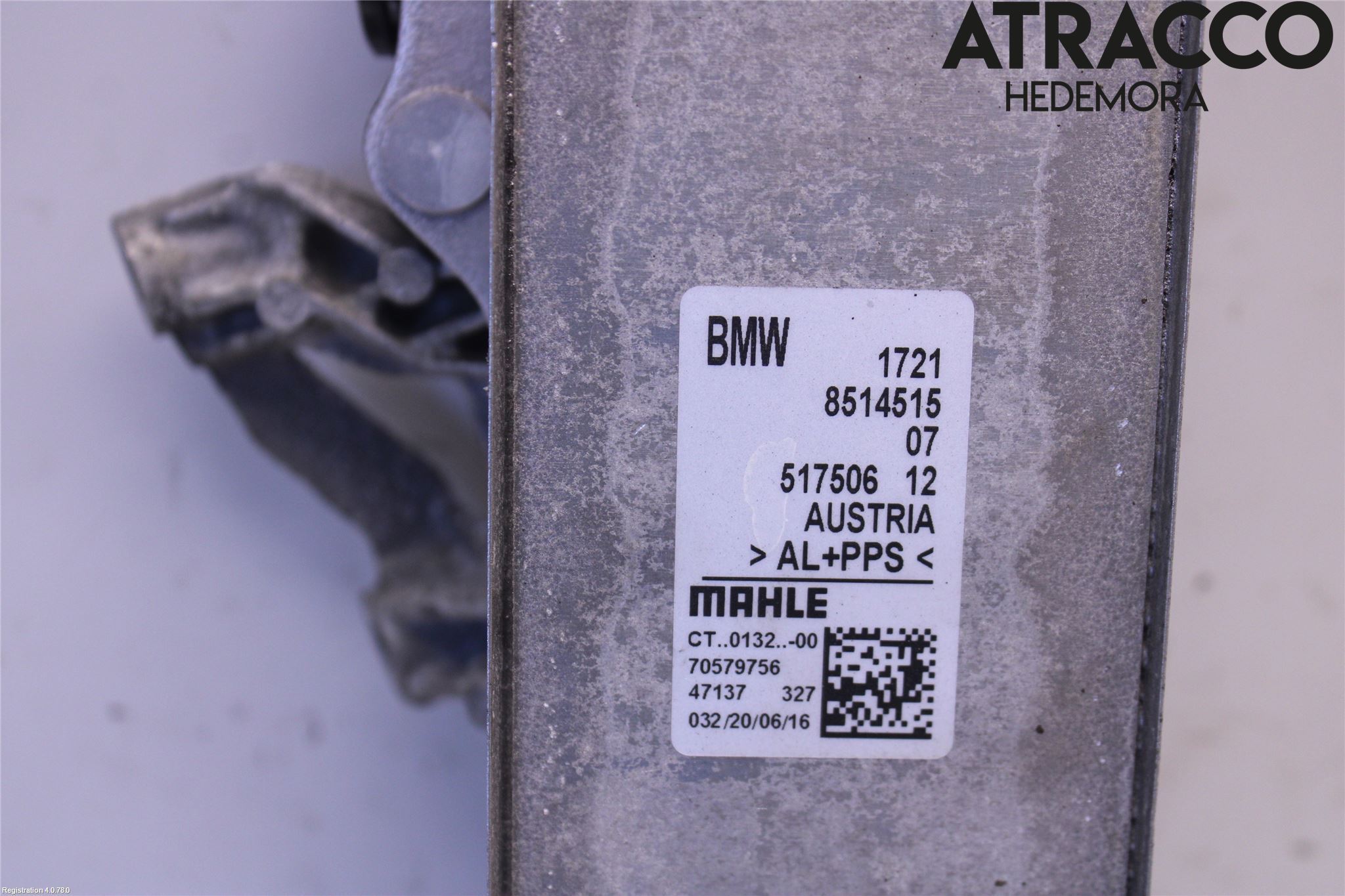 BMW 5 F10/F11/F18 09-17 Radiator Oljekjøler Automatgea