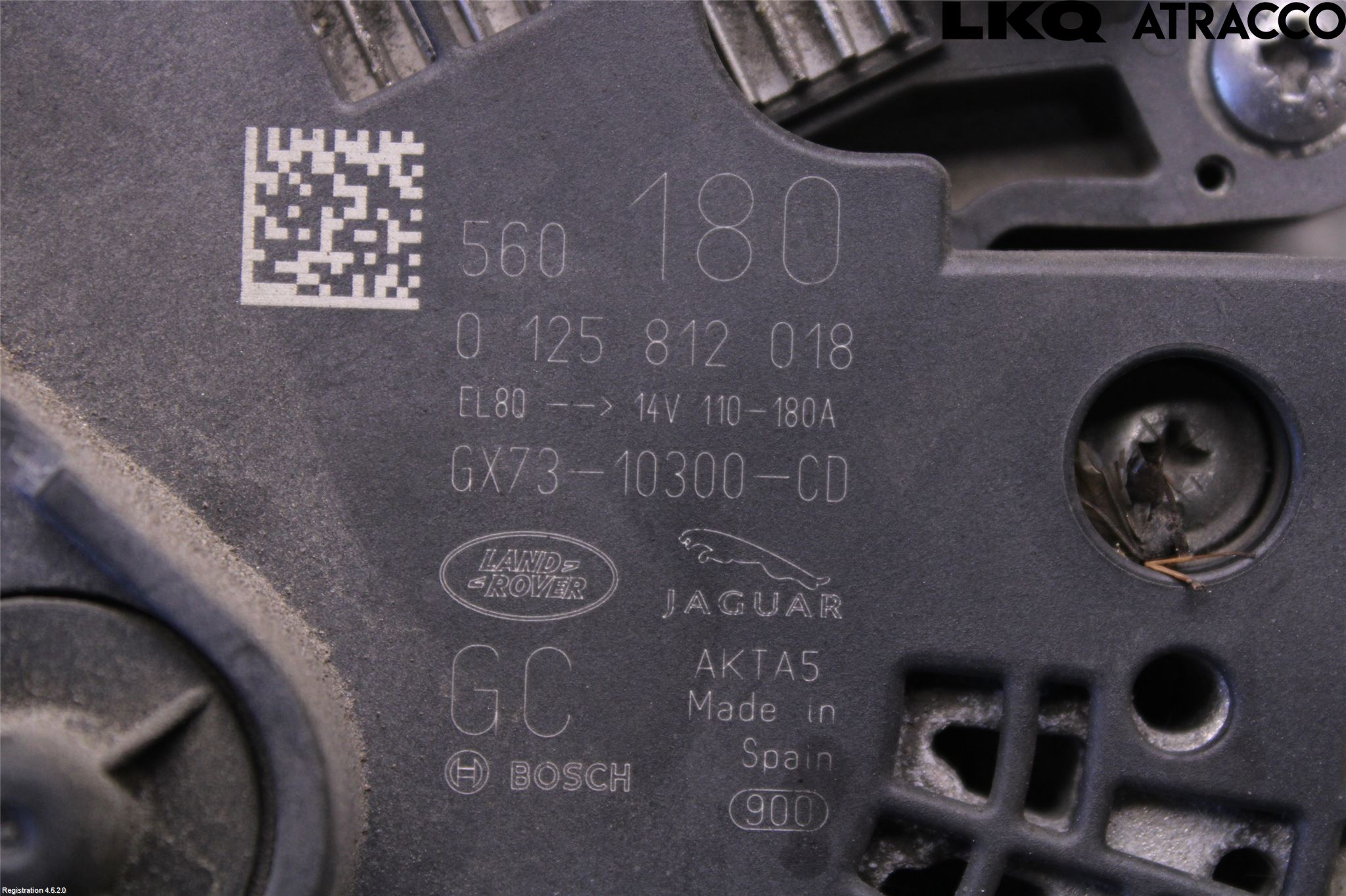 Jaguar XE (X760) 15-24 Dynamo