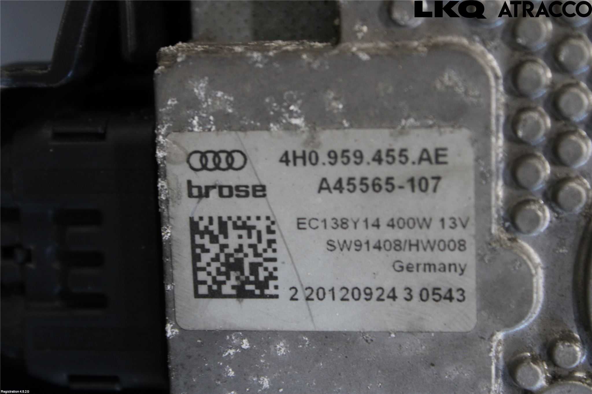 Audi A4 12-15 Kjølevifte Elektrisk
