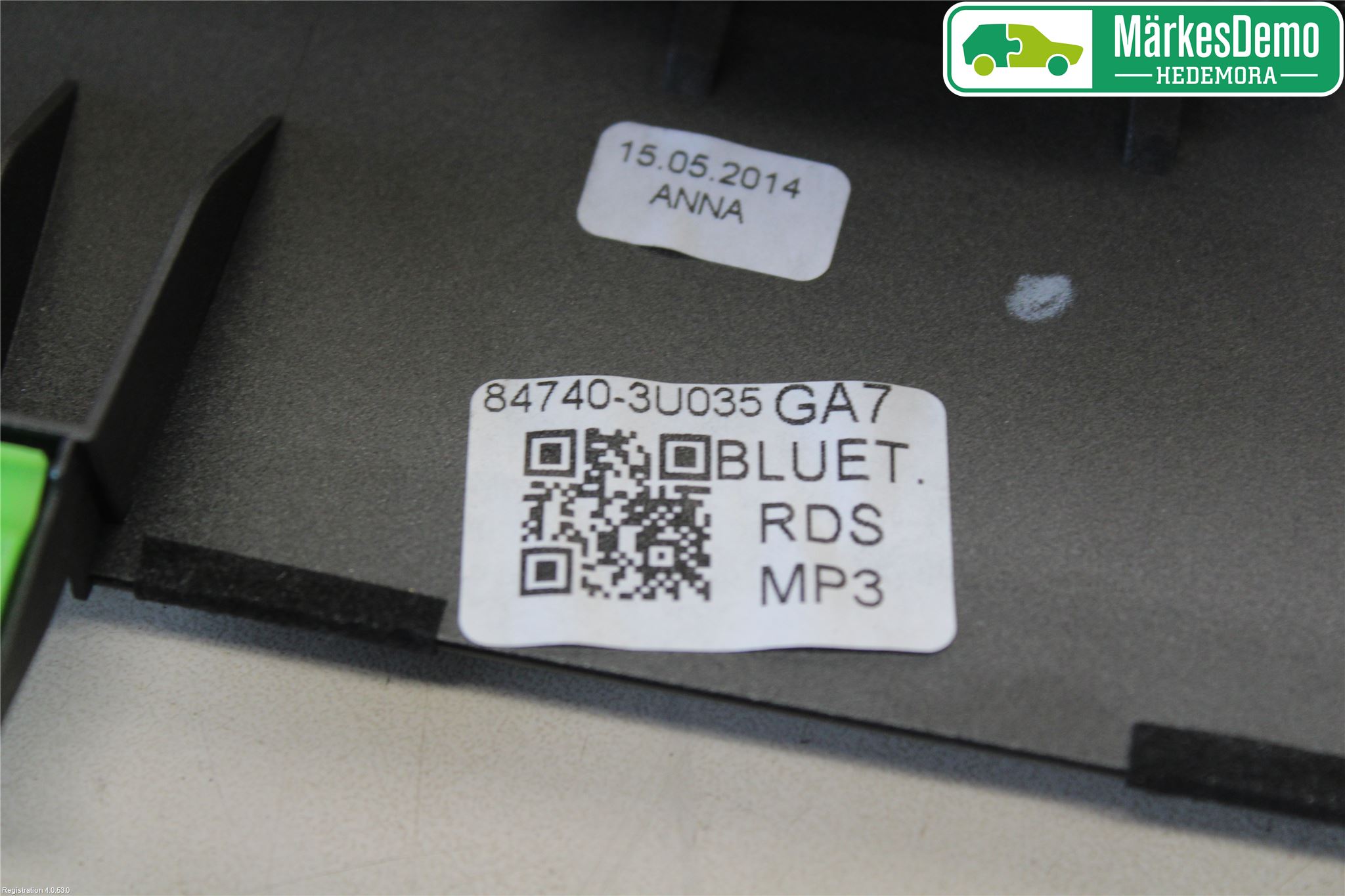 Kia SPORTAGE (SL) 11-15 Innr Radio Ramme
