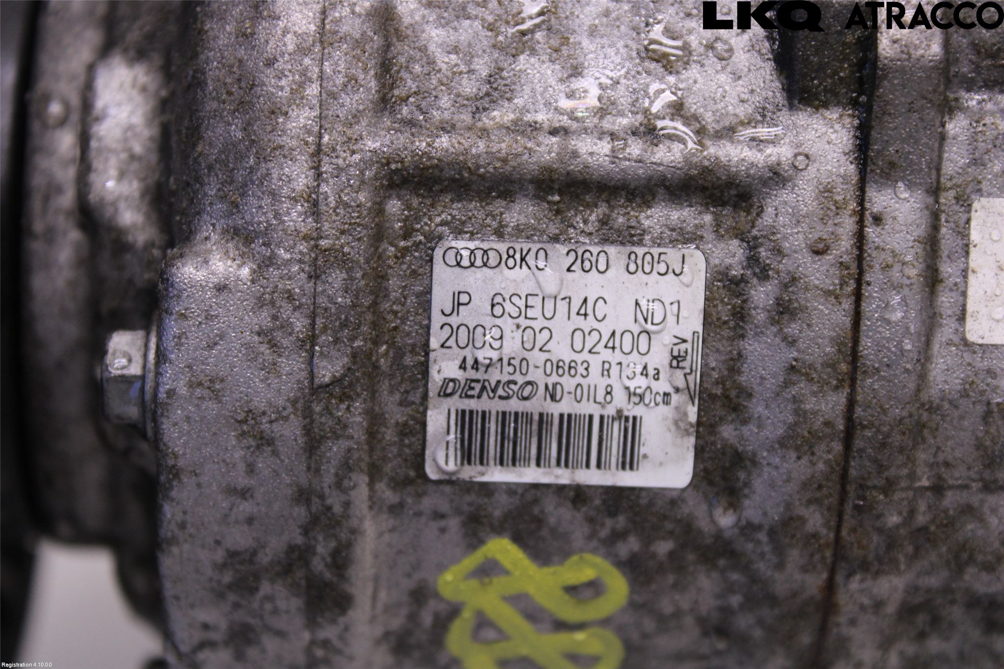 Audi A4/S4 08-11 Varme Ac Kompressor