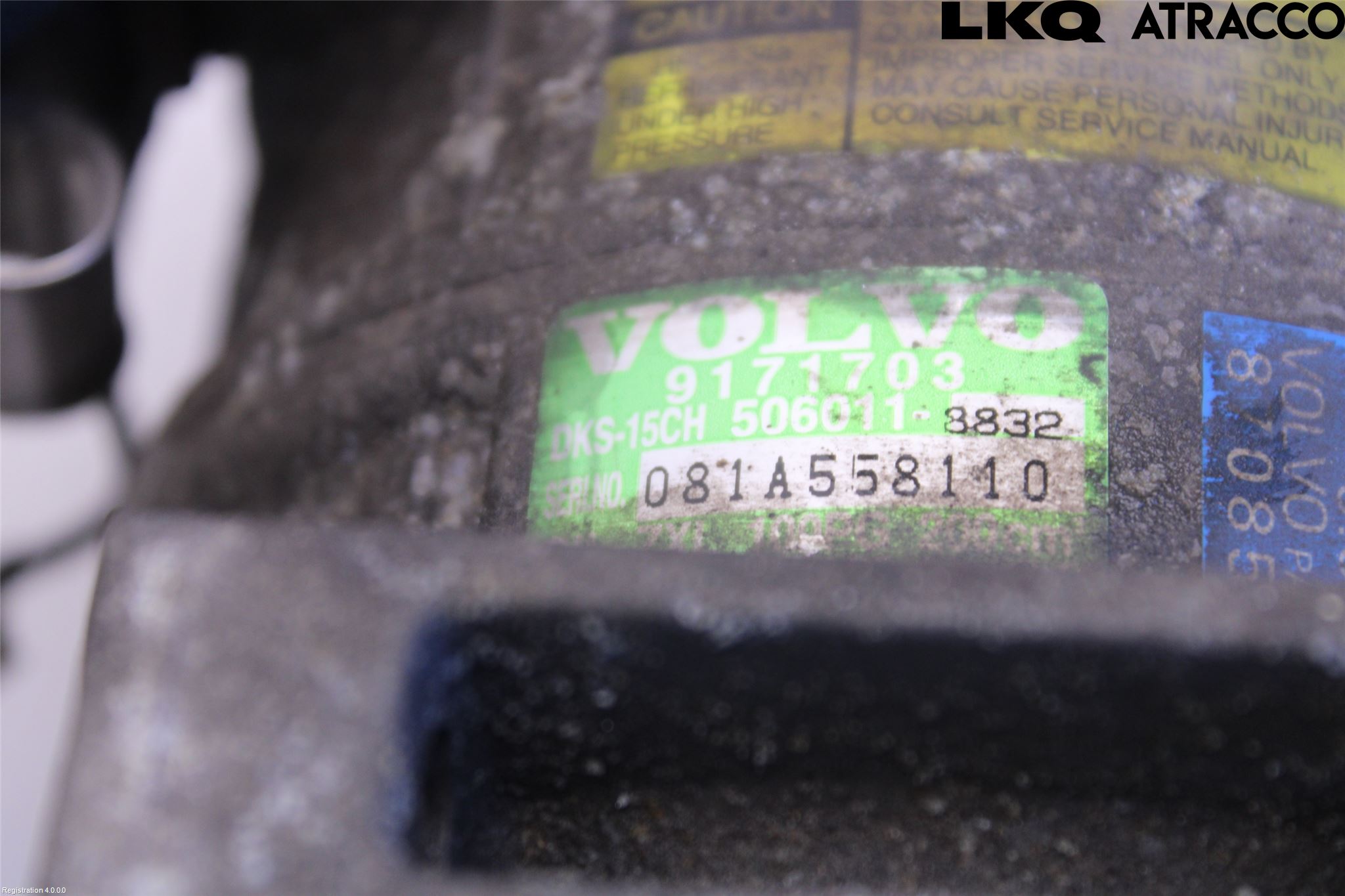 Volvo S70/V70/XC  97-00 Varme Ac Kompressor