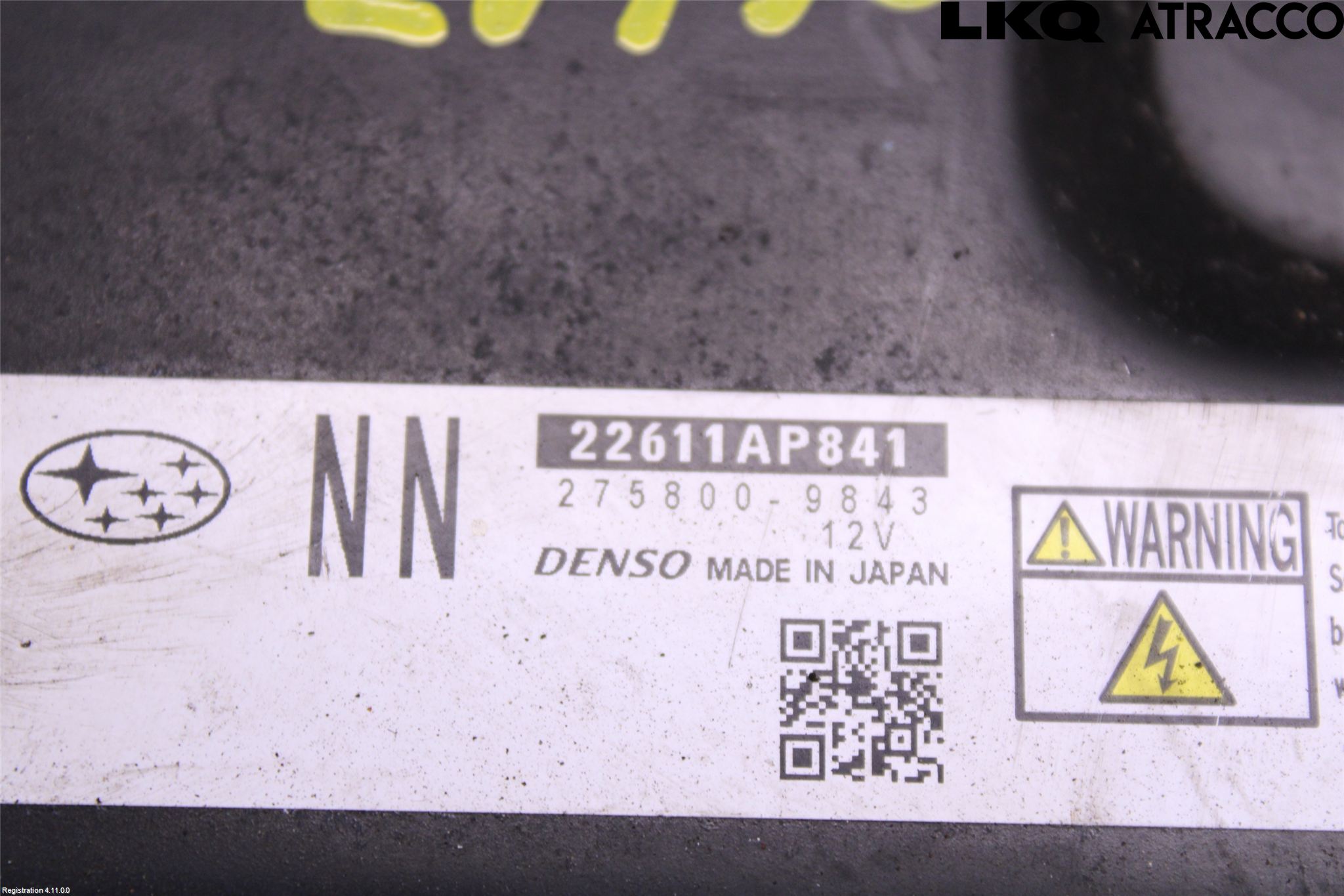 Subaru OUTBACK 10-15 Styreenhet Dieselpumpe