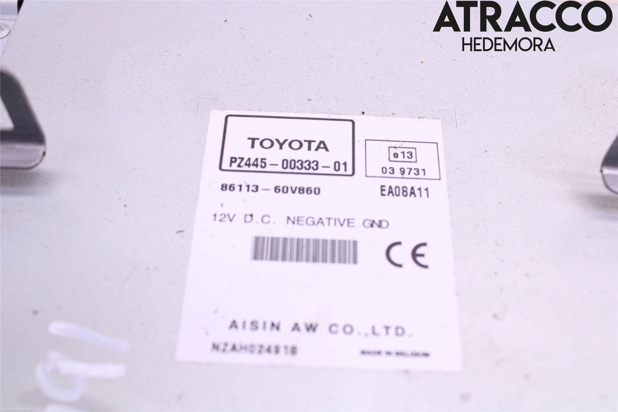 Toyota AVENSIS 09-15 Stereo Radio Med Cd