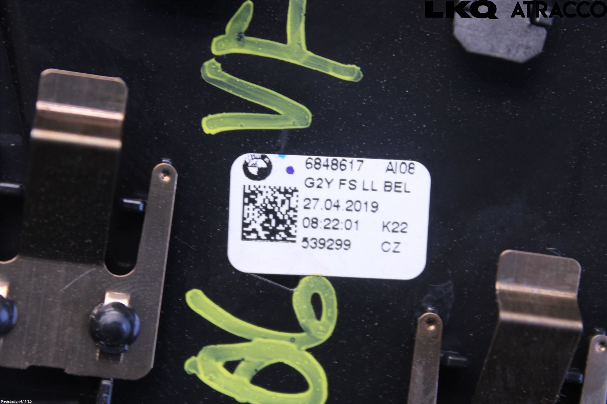 BMW 3 G20/G21/G80/G81 19- Dashbord Kanal - Dyse