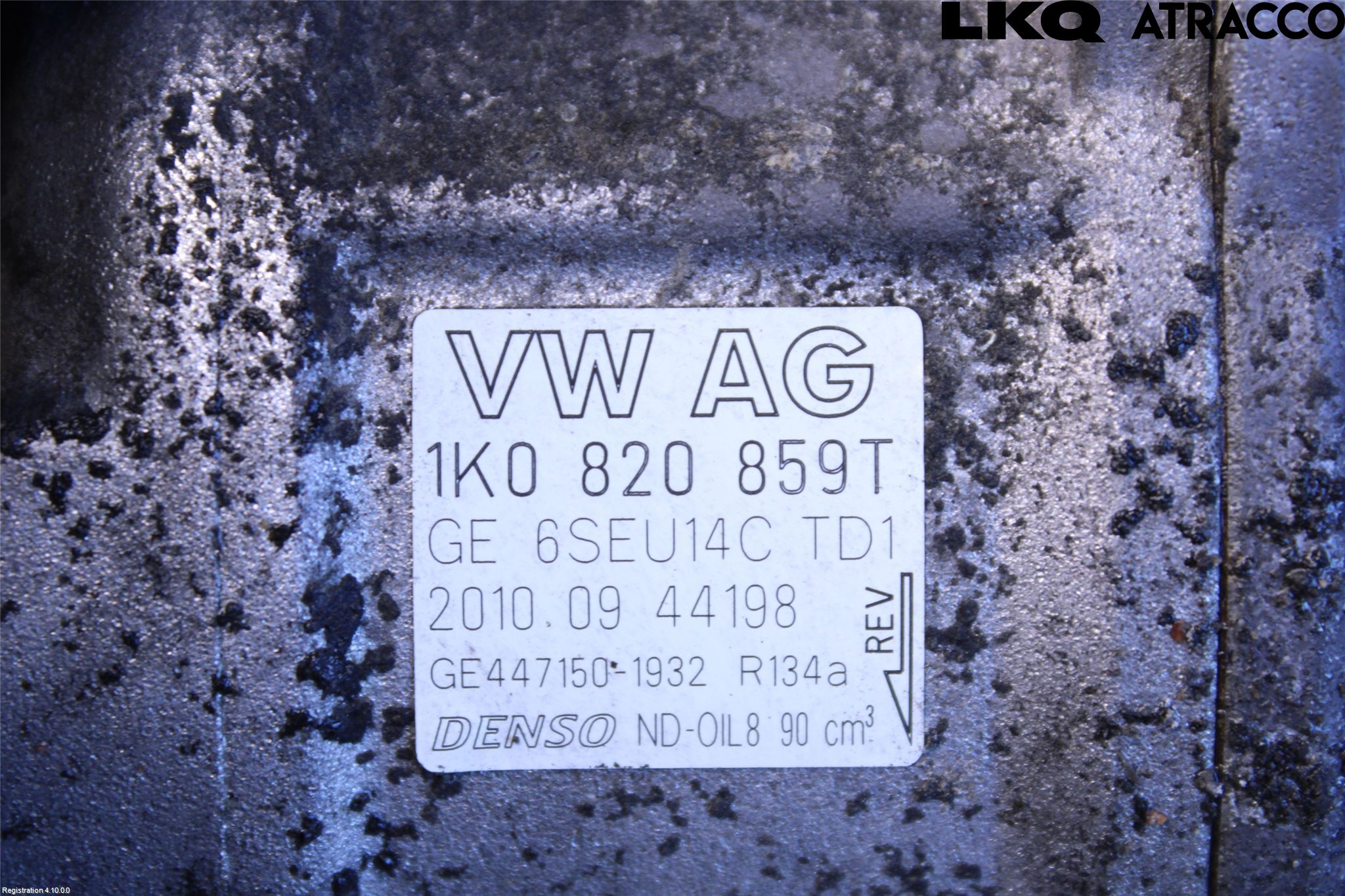 Volkswagen VW PASSAT 05-11 Varme Ac Kompressor