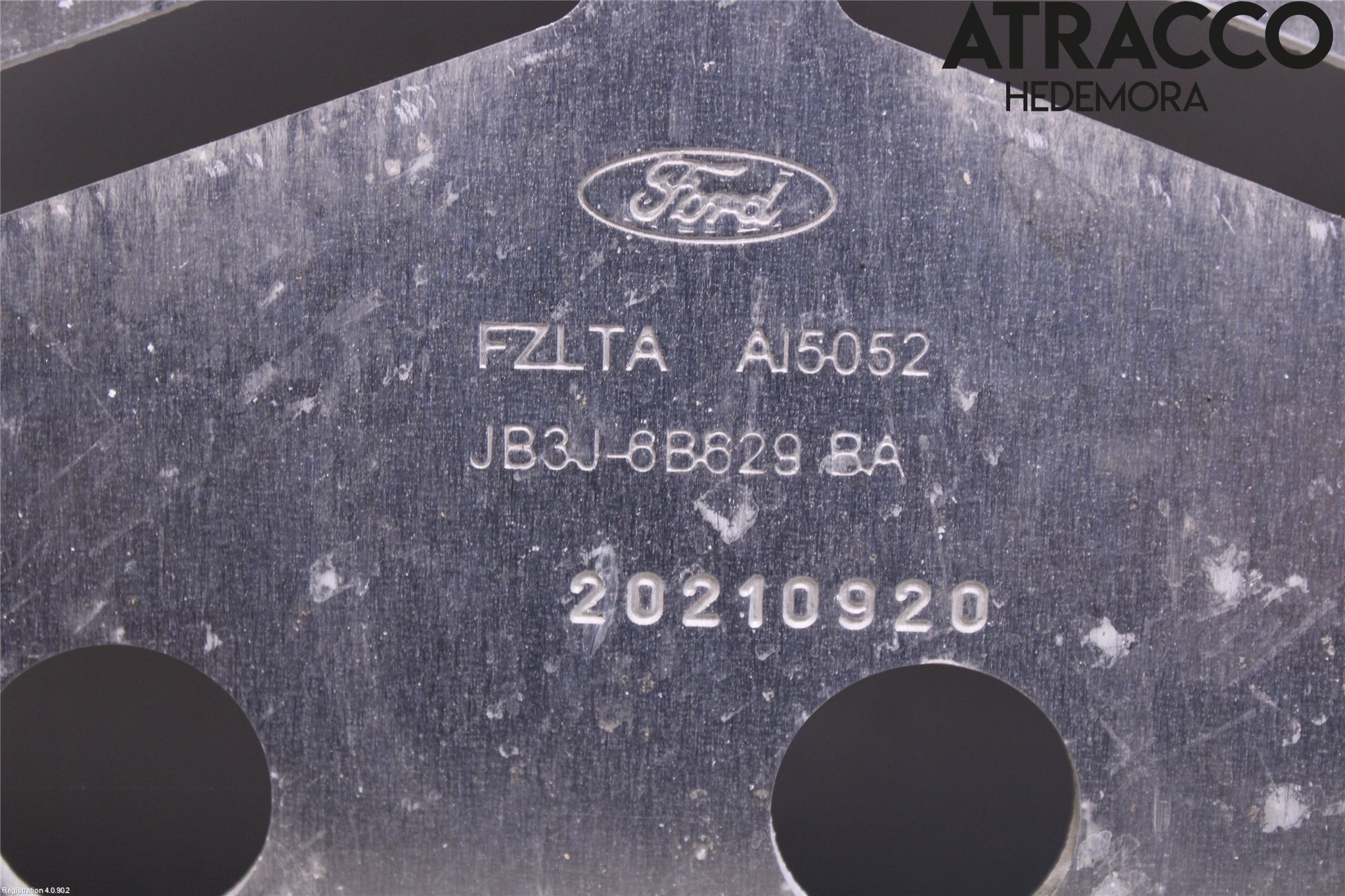Ford RANGER EU 12-23 Bunnplate U Motor-Gear-Dørk