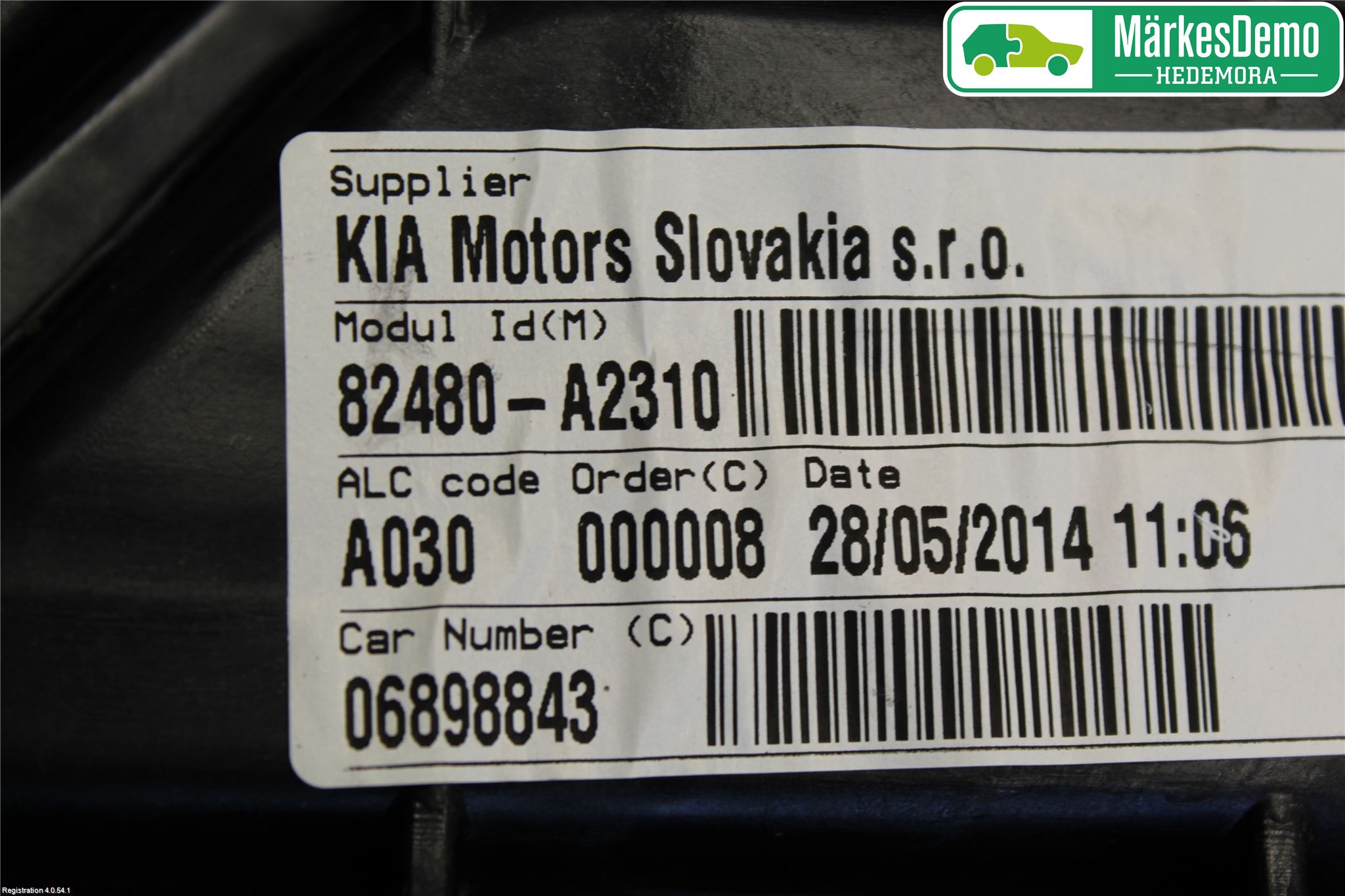 Kia CEED 12-18 Vindusheis El Komp