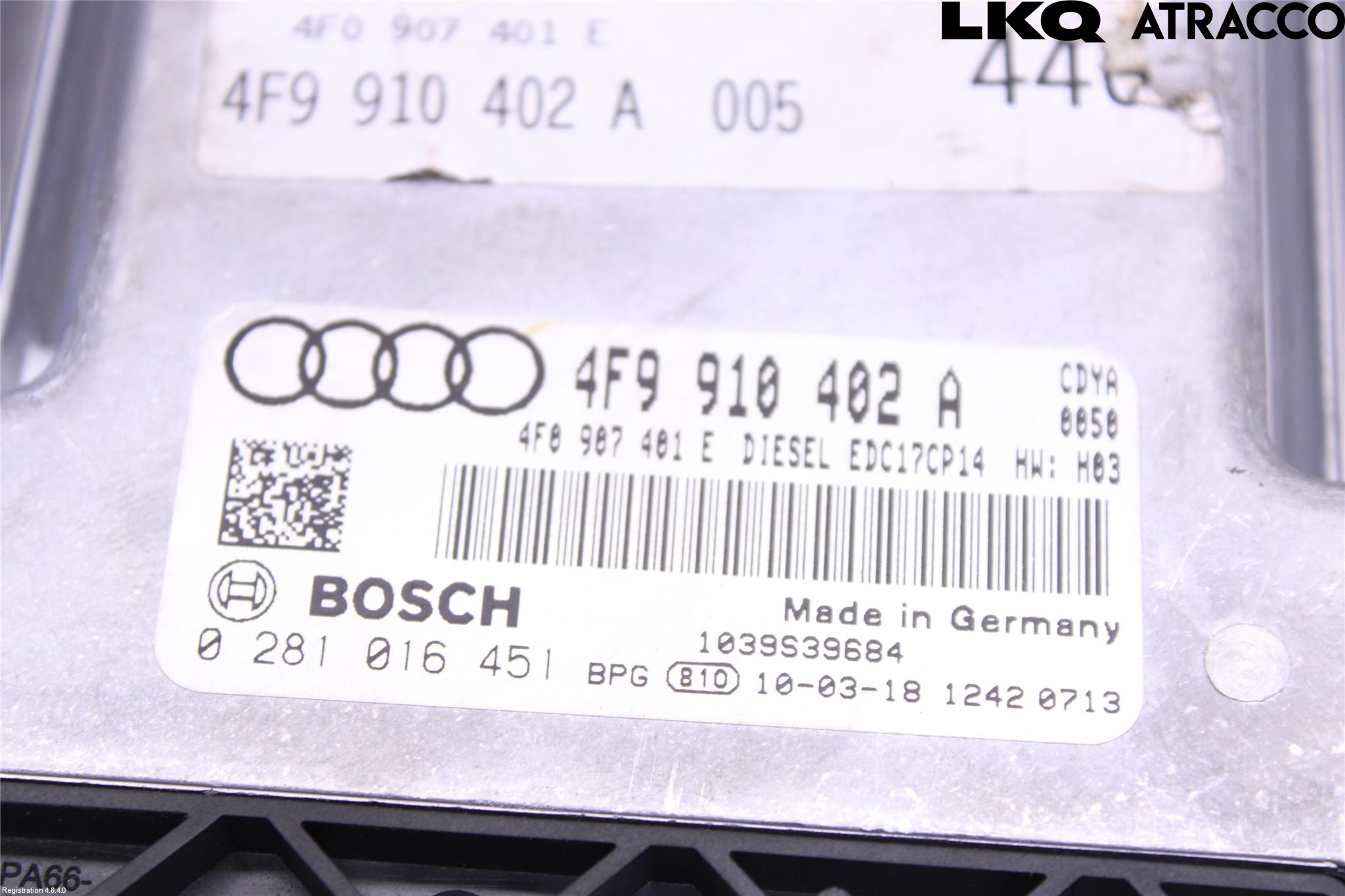 Audi A6/S6     05-11 Styreenhet Dieselpumpe