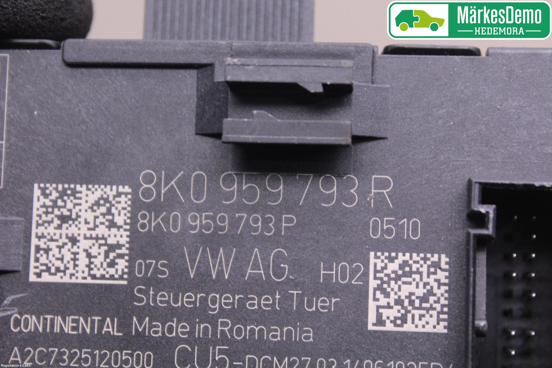 Audi A4 12-15 Styreenhet Dør