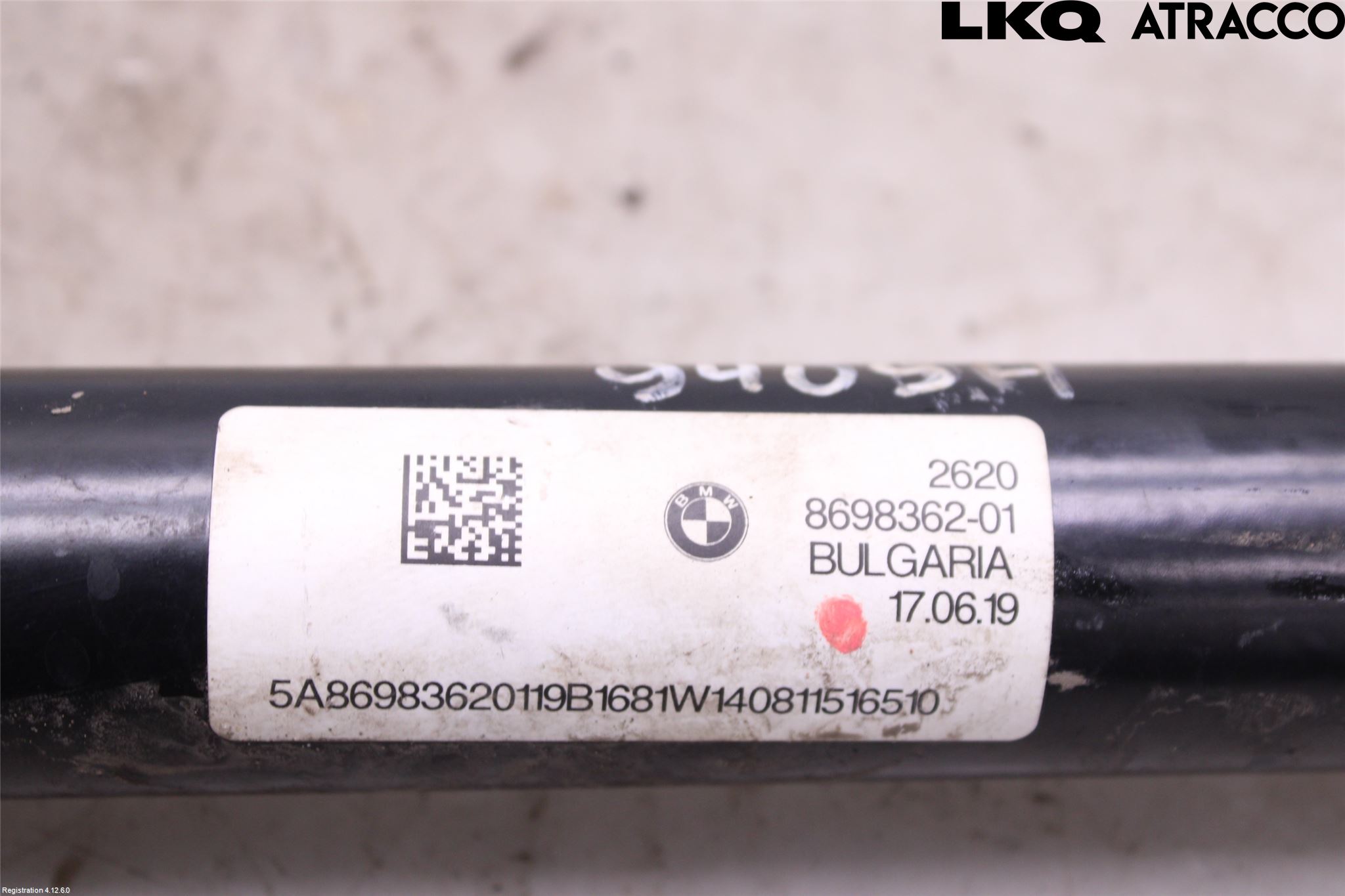 BMW 5 G30/G31/F90 17-23 Mellomaksel Fremre