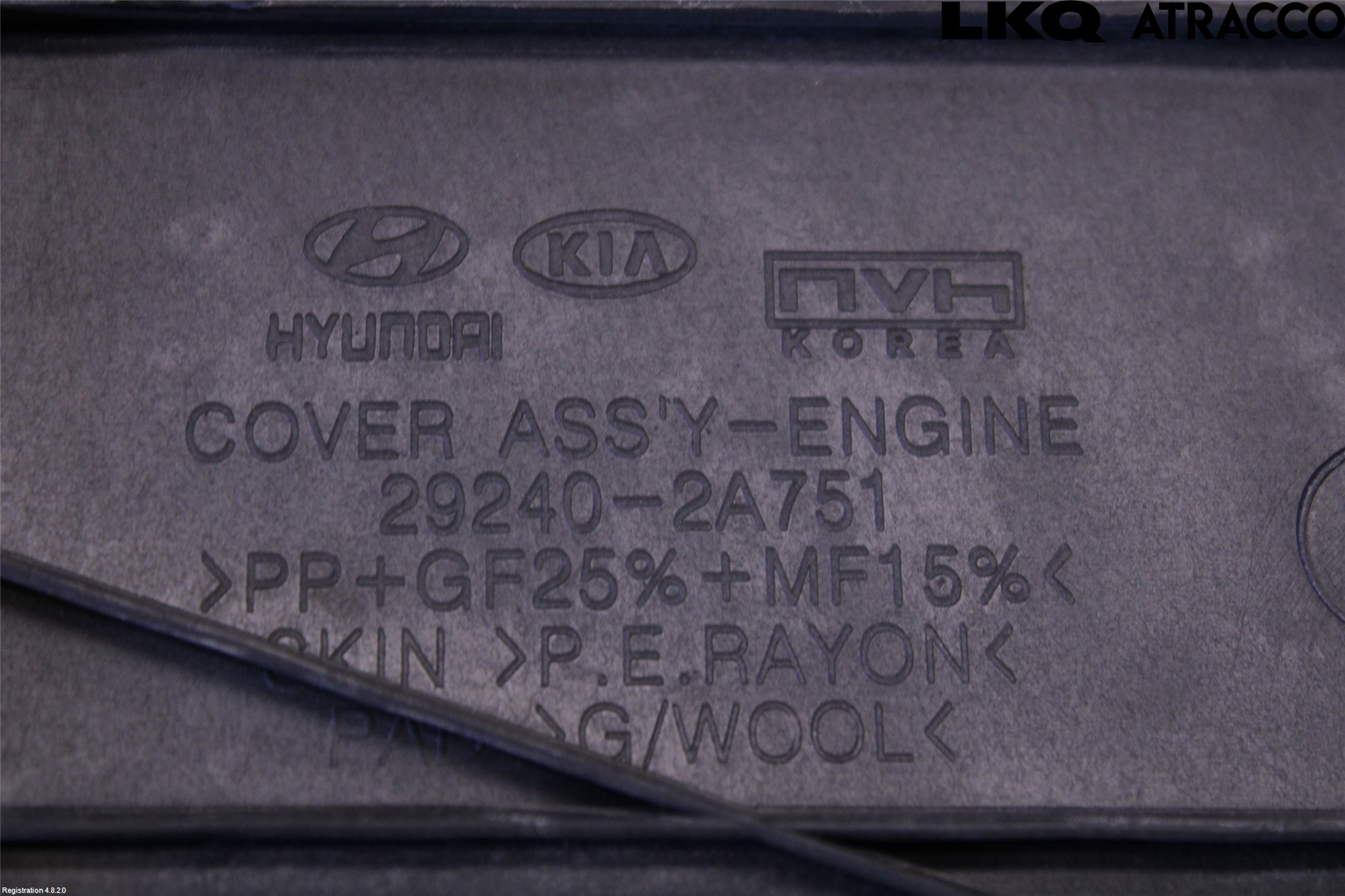 Kia CEED 06-12 Motor Deksel Over Motor