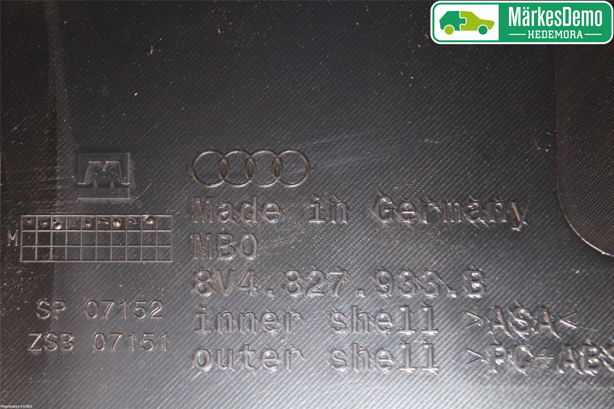 Audi A3/S3 8V 13-20 Spoiler Bakluke