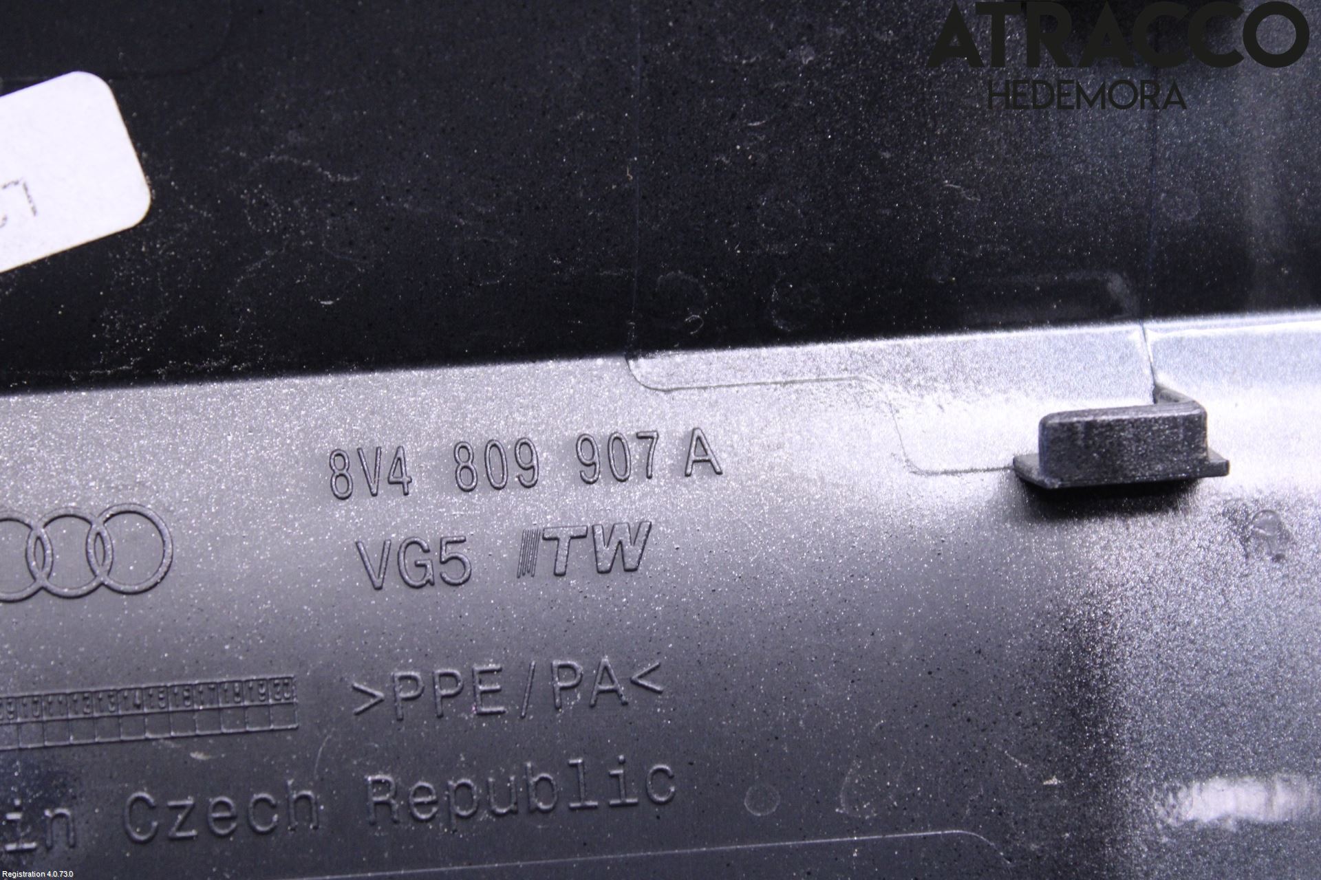 Audi A3/S3 8V 13-20 Drivstoff Tankluke