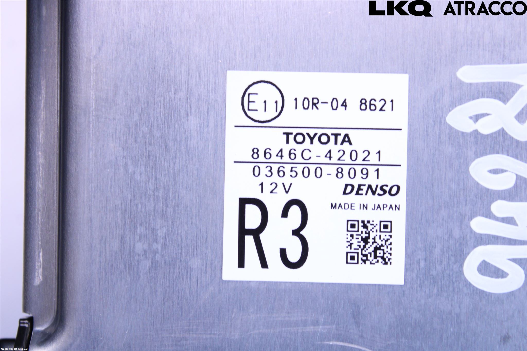Toyota RAV4 13-18 Sensor Kollisjonsbeskyttelse