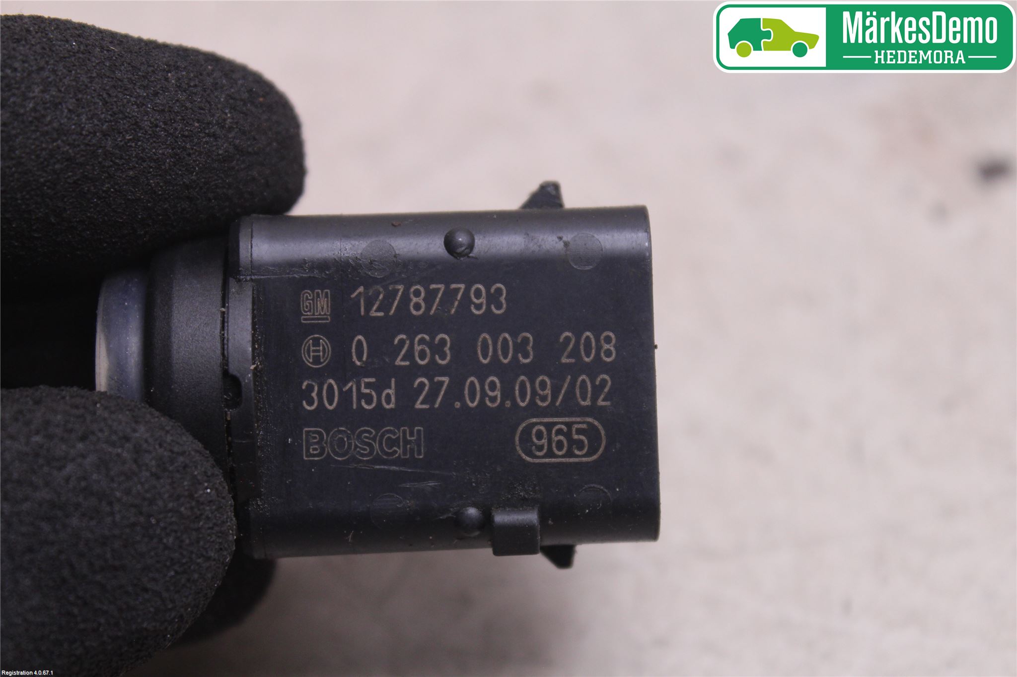 Saab 9-3 VER2/VER3 08-15 Sensor Ryggesensor