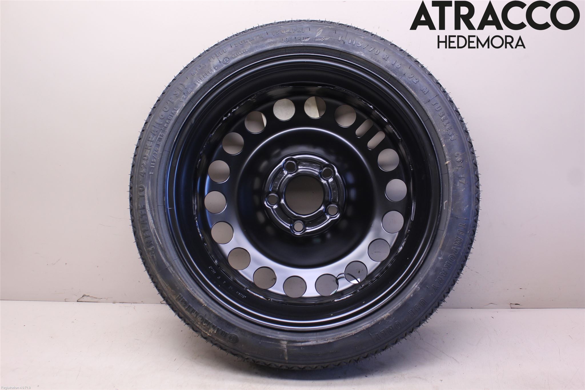 Opel VECTRA C 06-08 Hjul Reservehjul Minitype