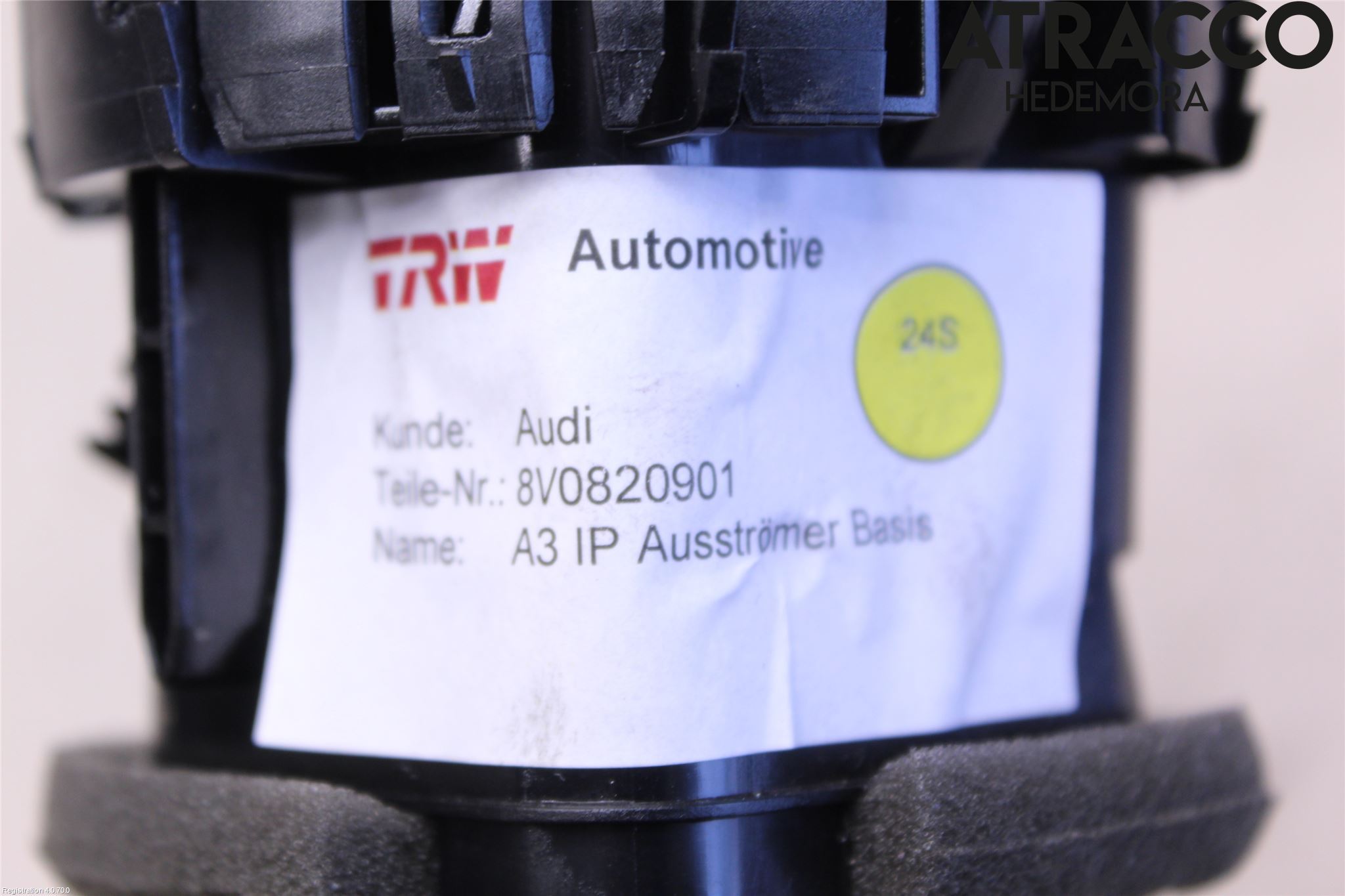 Audi A3/S3 8V 13-20 Dashbord Kanal - Dyse